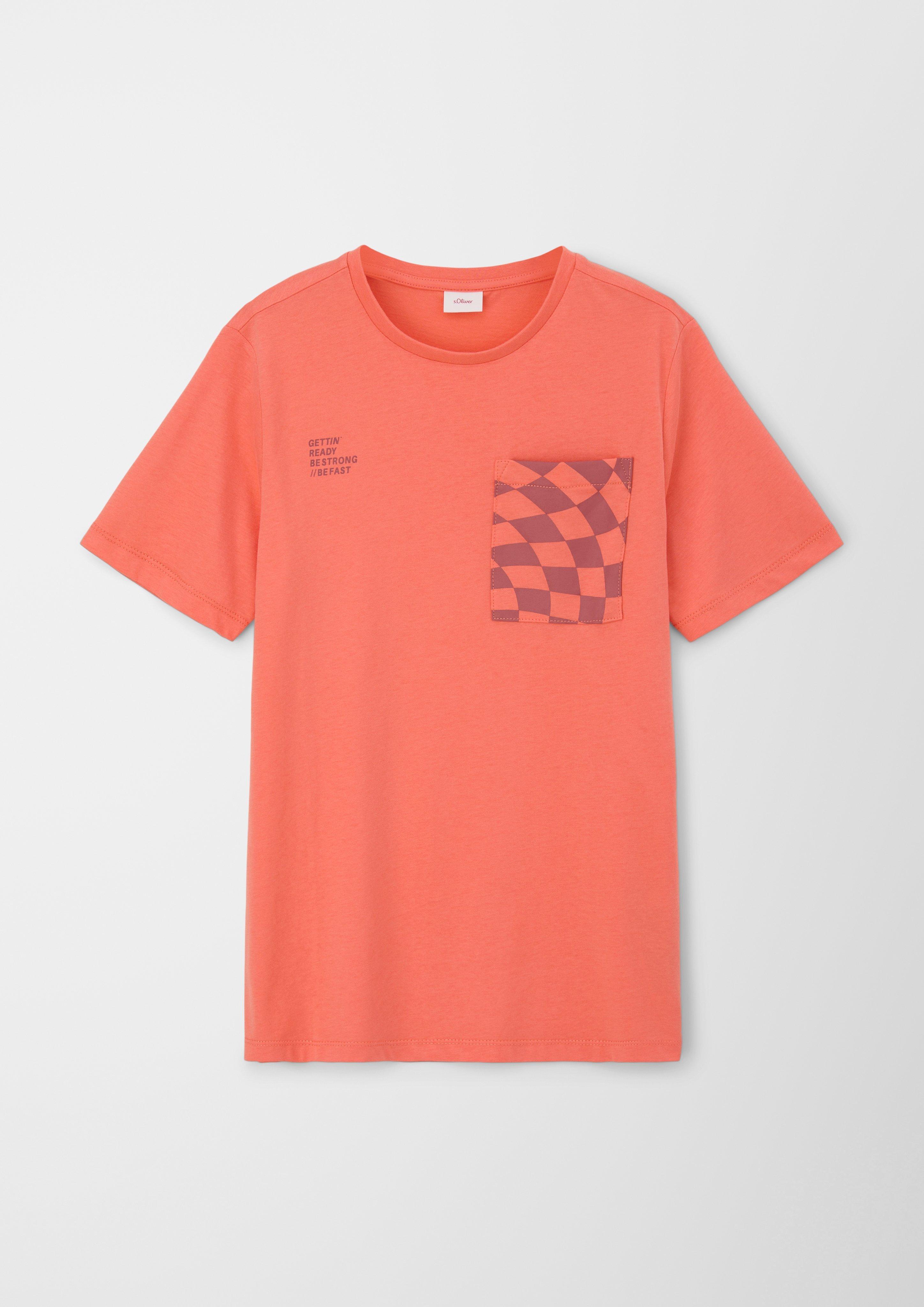T-Shirt - blood orange