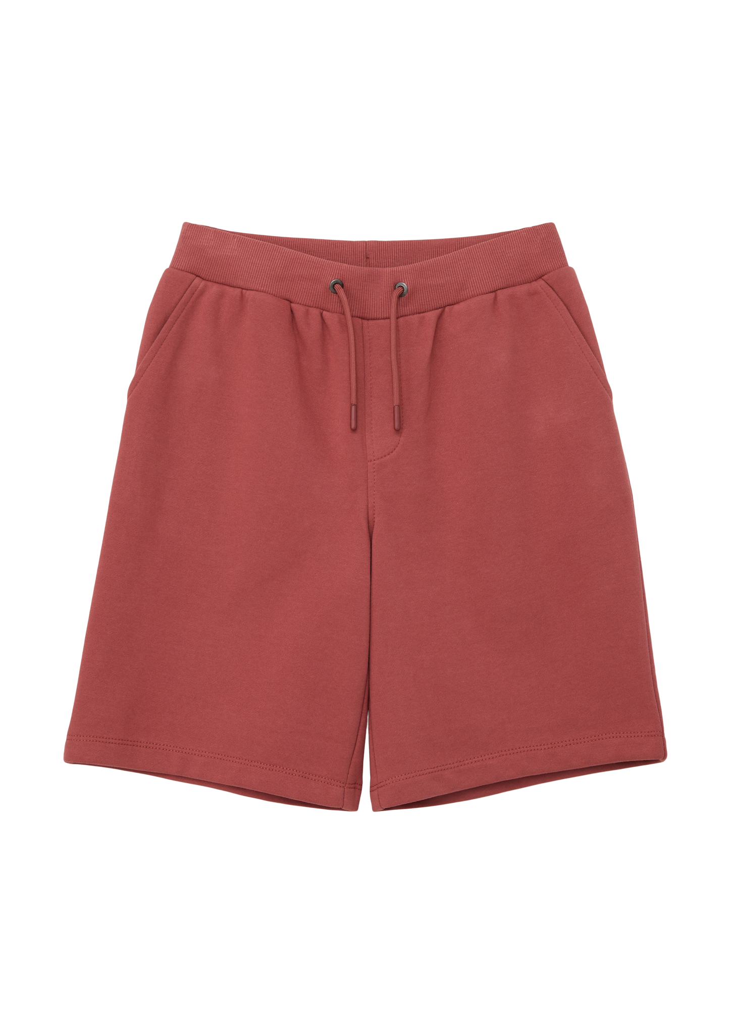 s.Oliver - Relaxed: Softe Sweatshorts, Jungen, rot