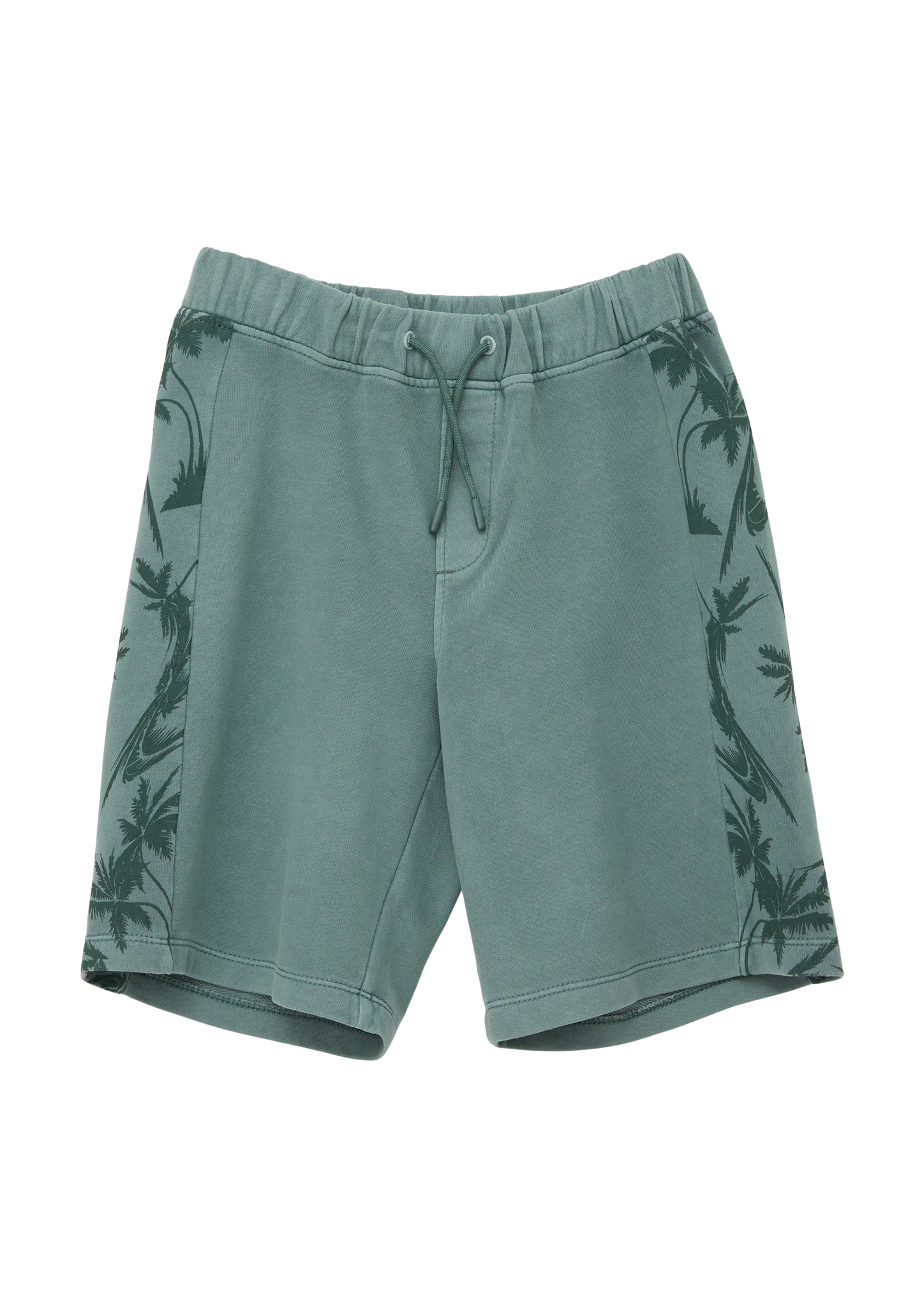 s.Oliver - Shorts mit Print-Detail, Jungen, Blau