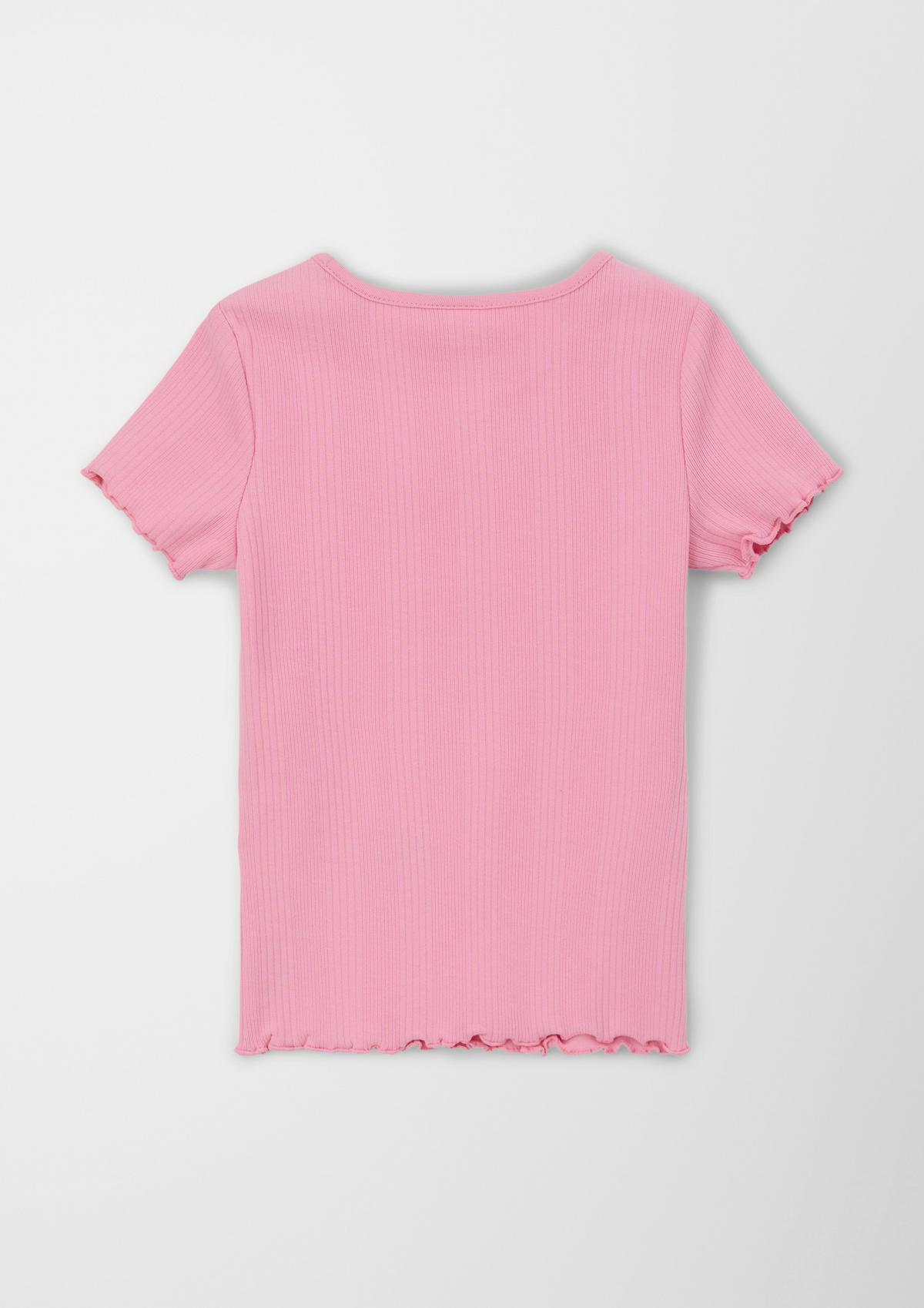 s.Oliver T-shirt with decorative stitching
