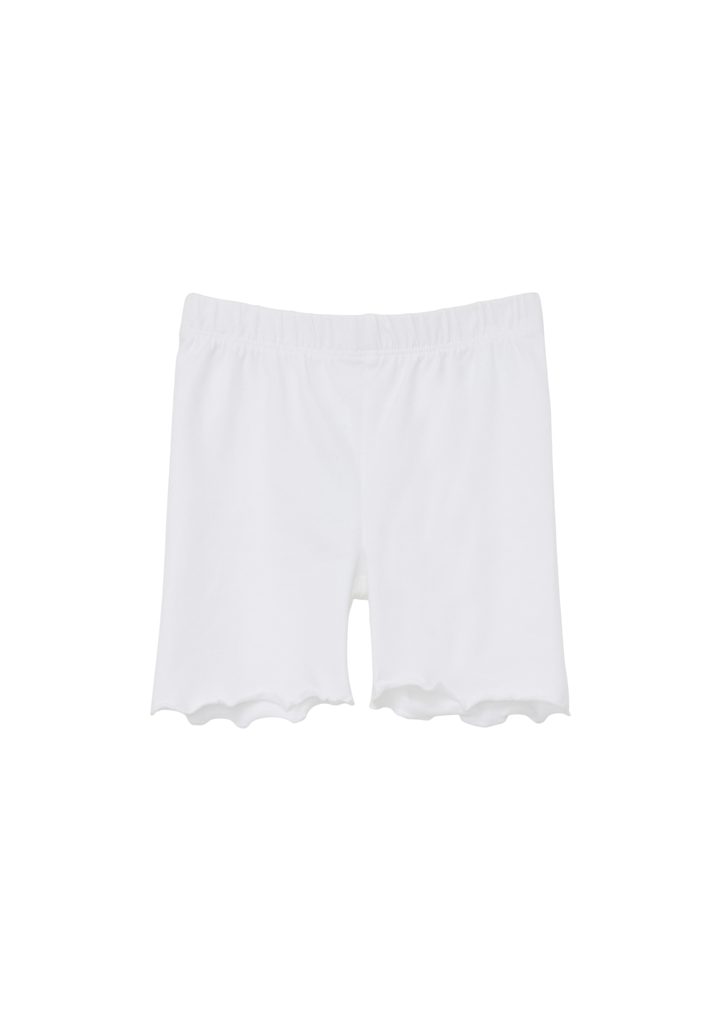 s.Oliver - Kurze Jerseyshorts, Kinder, weiß