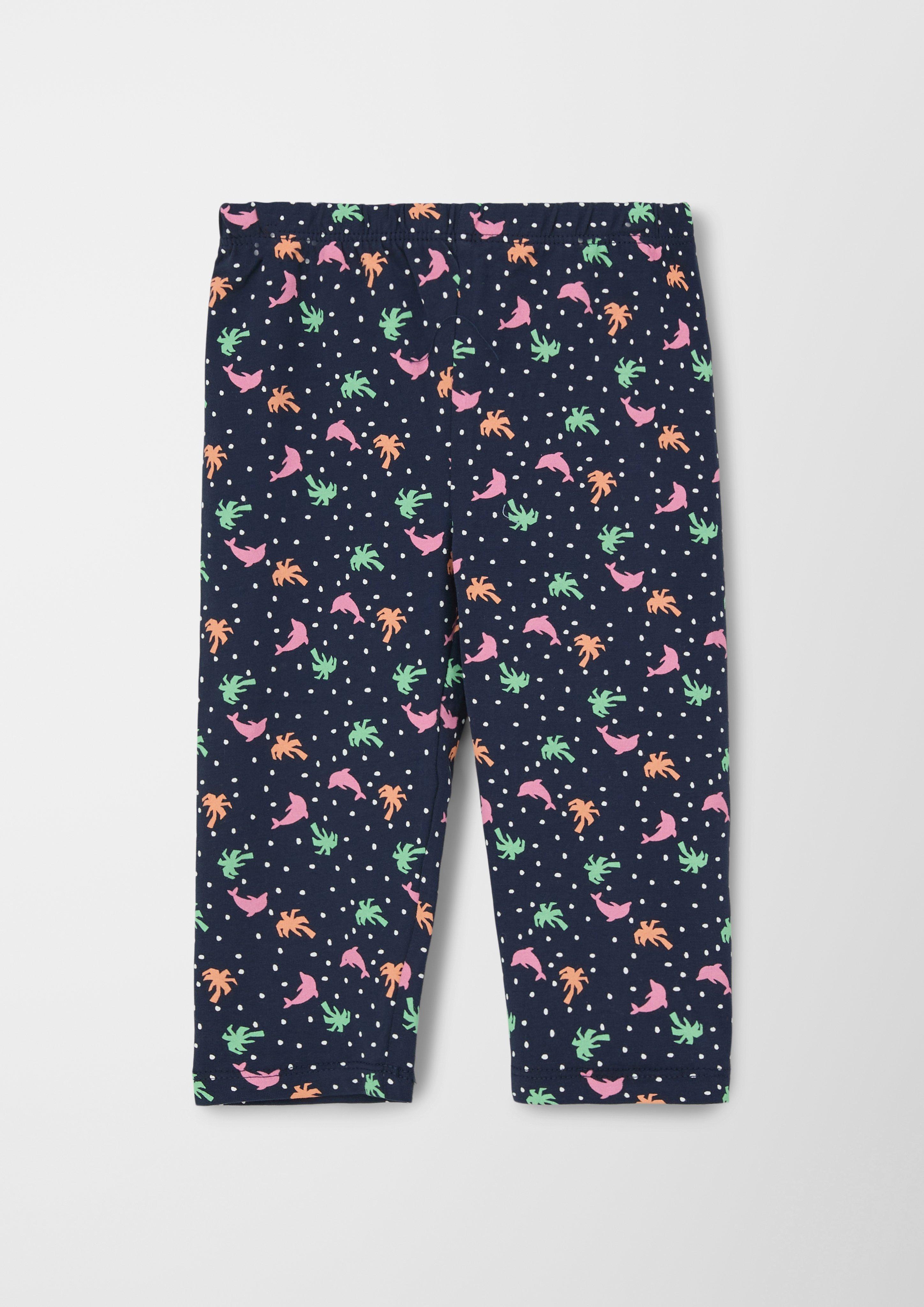 Hatley Baby Capri Leggings - Pink Rose Hatley Baby Capri Leggings - Pink Rose