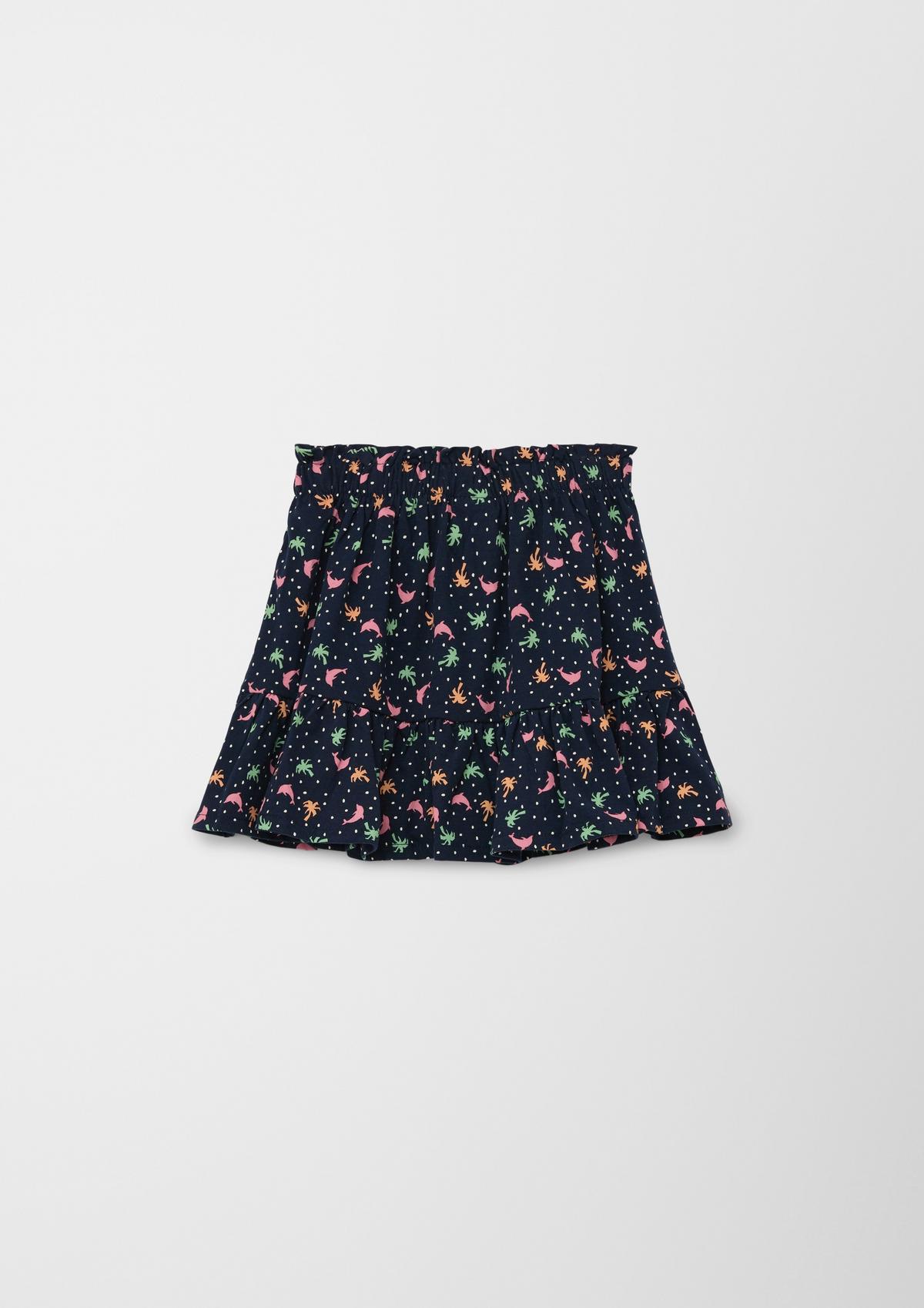 s.Oliver Skirt with an all-over print