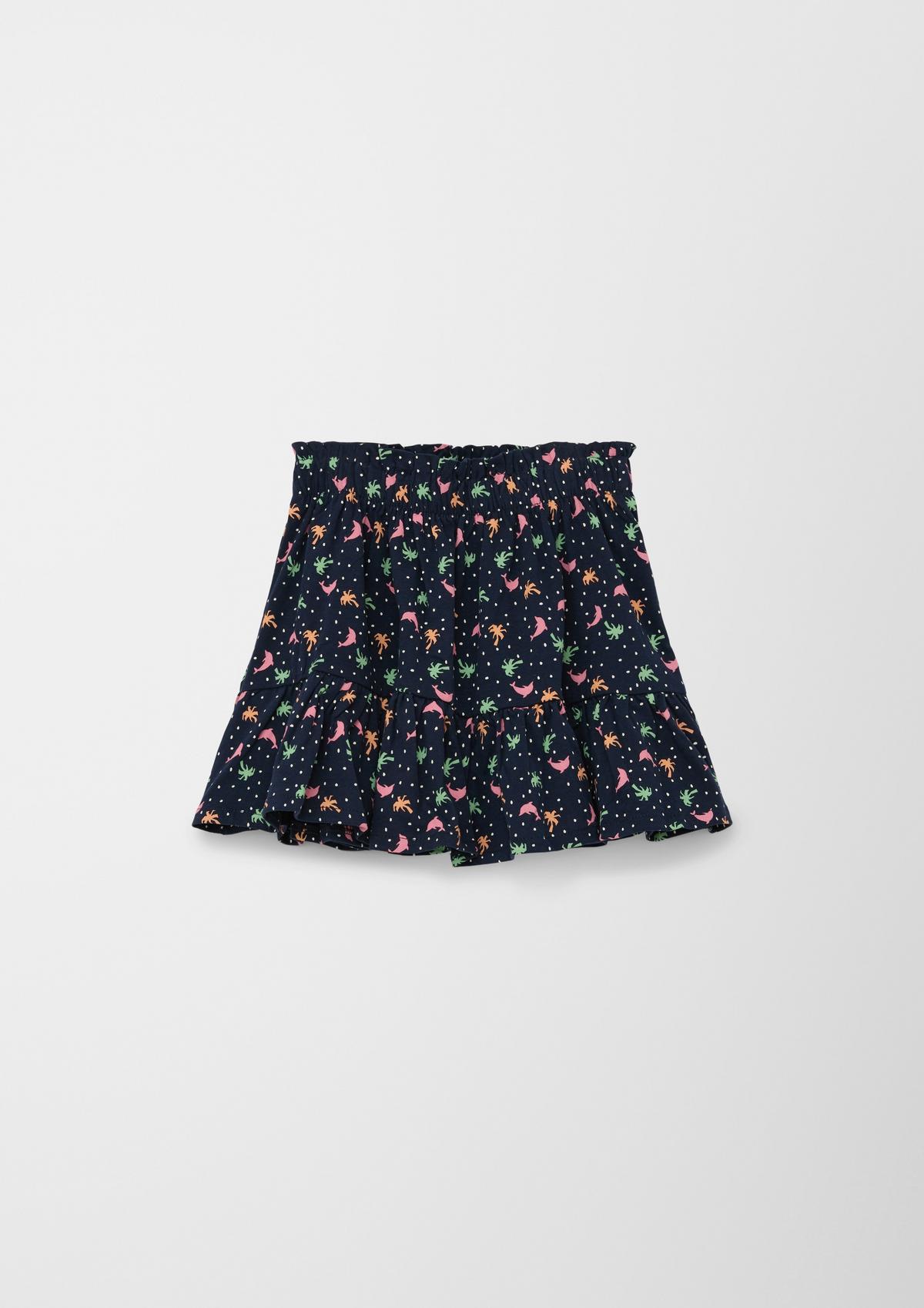 s.Oliver Skirt with an all-over print