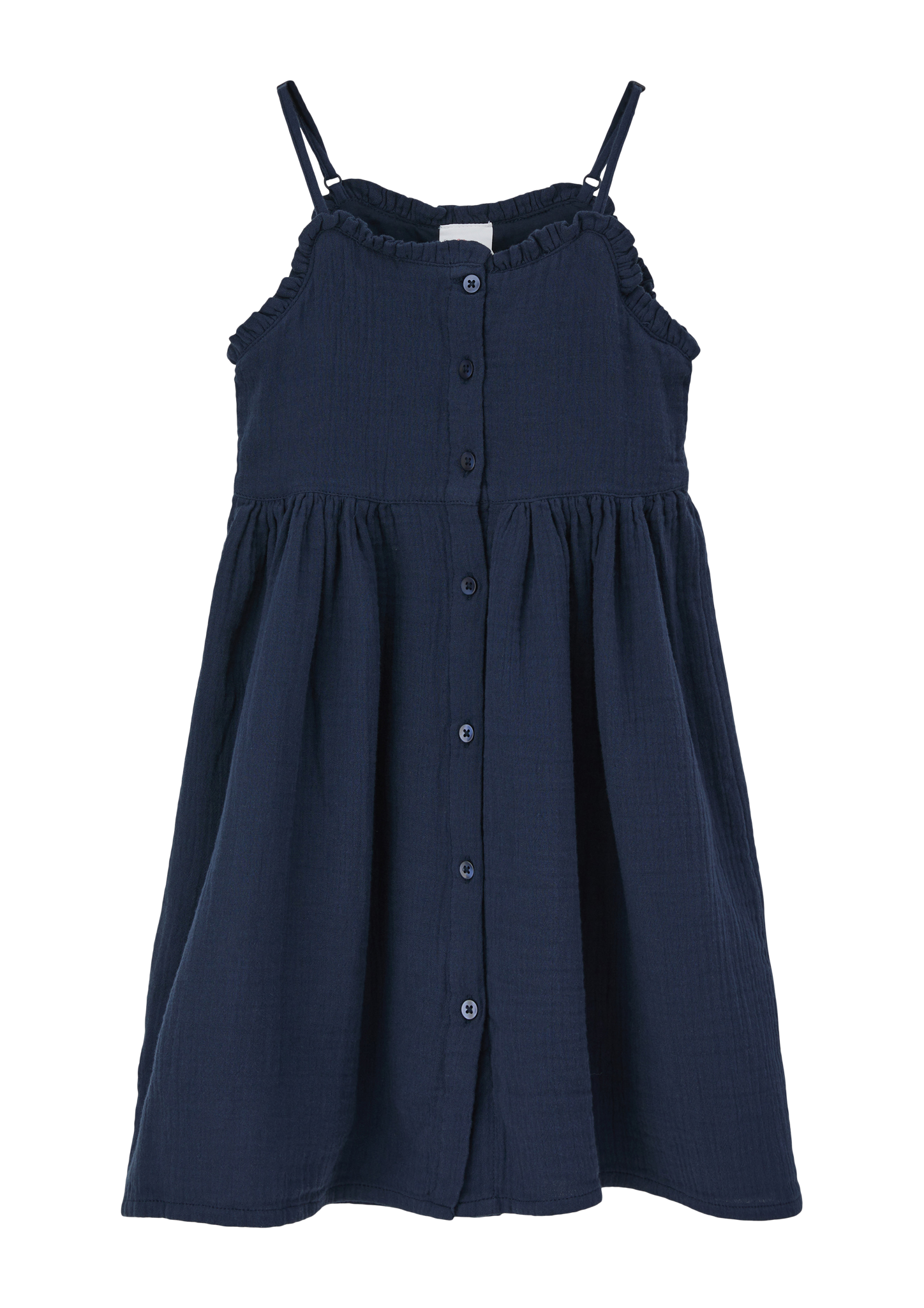 s.Oliver - Kleid mit Rüschen, Kinder, blau