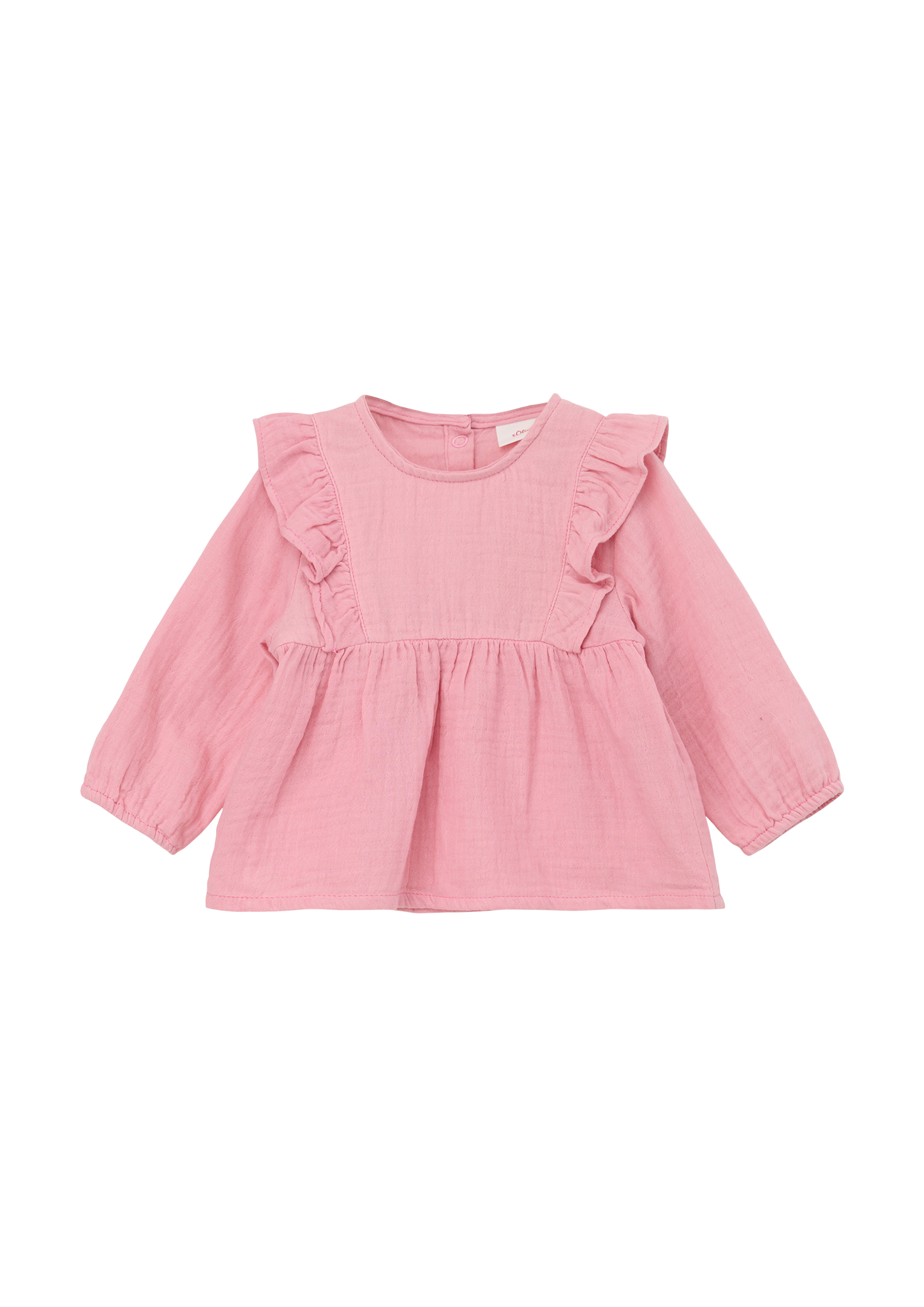 s.Oliver - Bluse mit Rüschen, Babys, Rosa