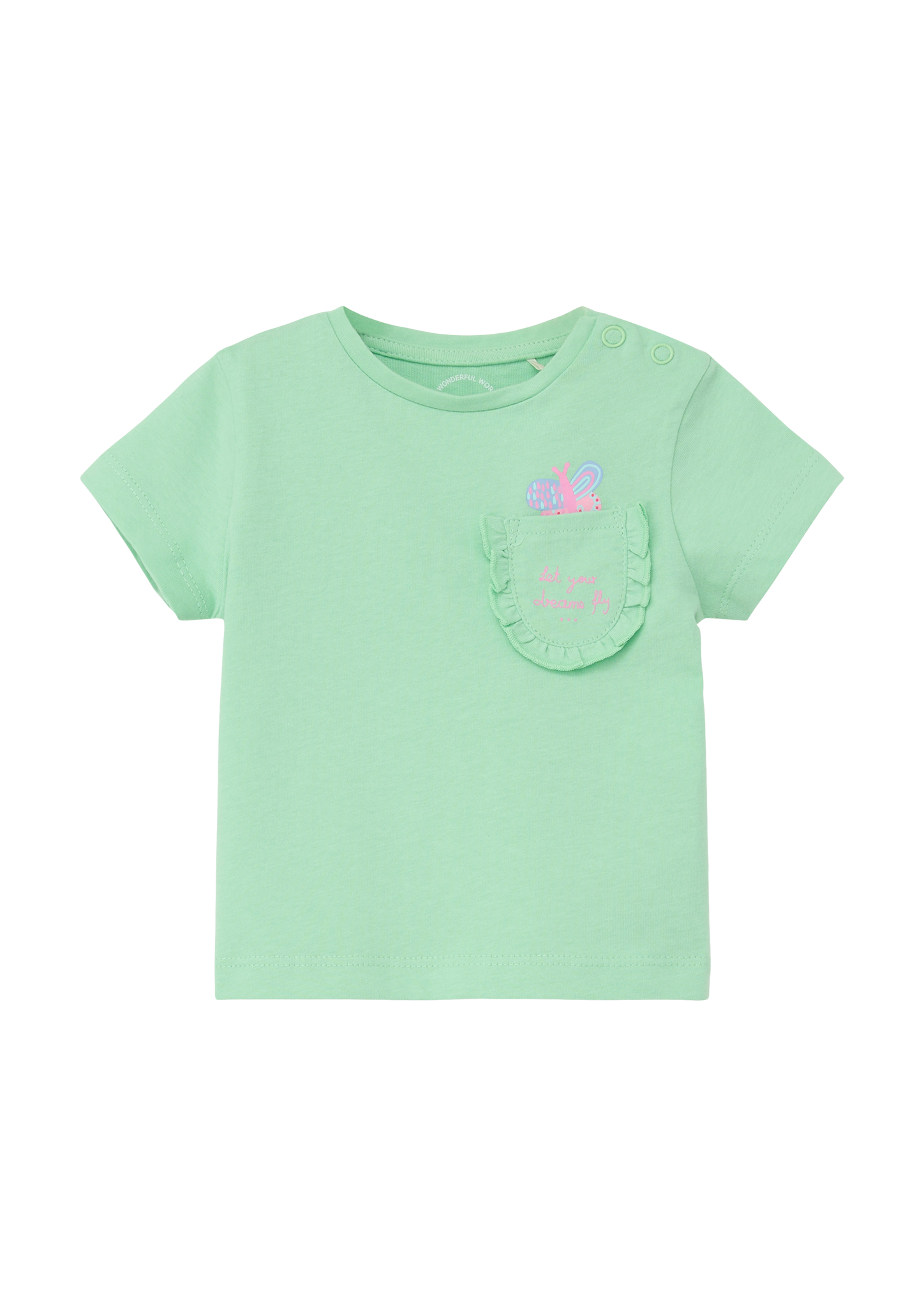 Thumbnail - s.Oliver - Jerseyshirt mit Brusttasche, Babys, grün