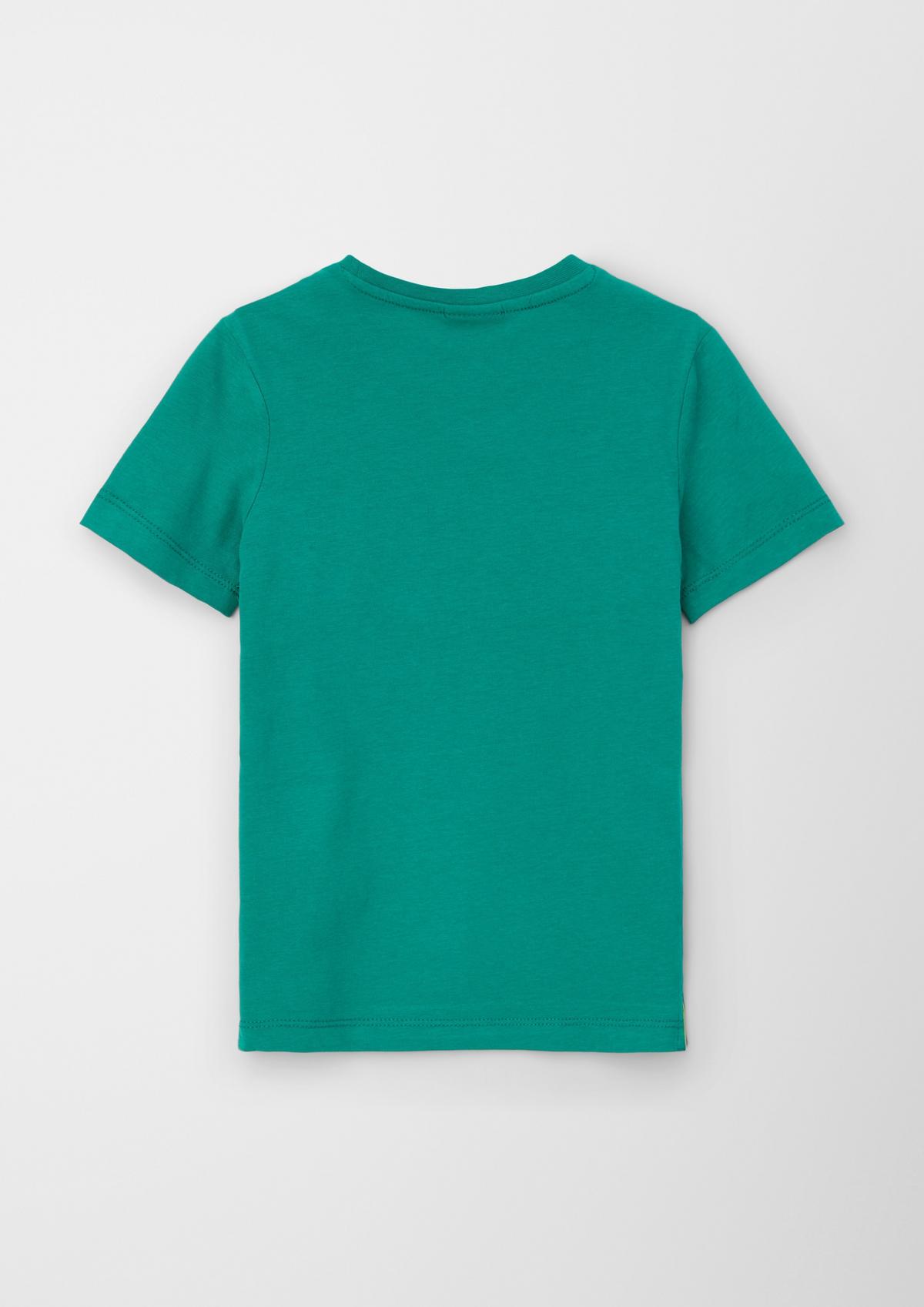 s.Oliver T-shirt en jersey à inscription imprimée