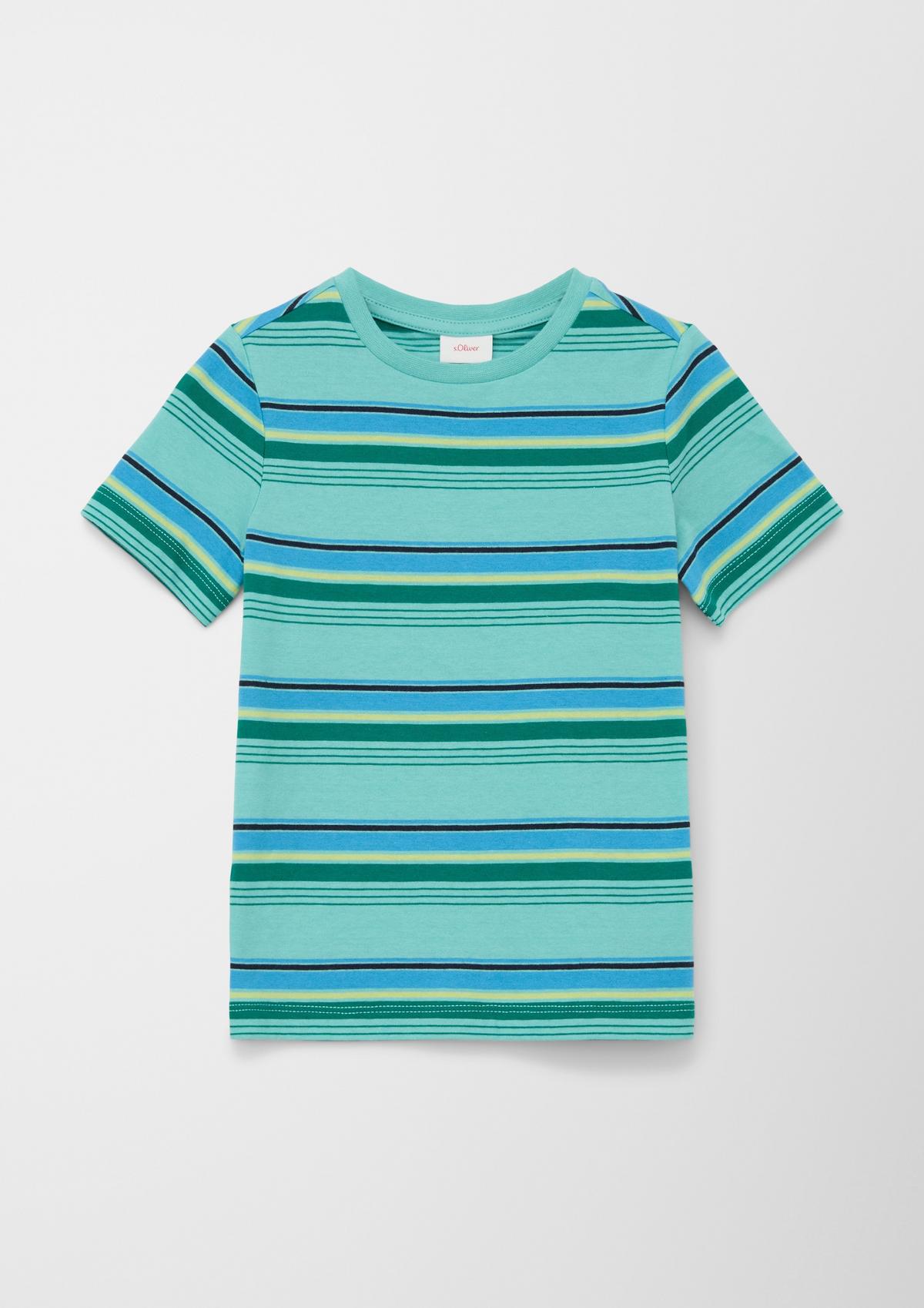 s.Oliver Striped cotton T-shirt