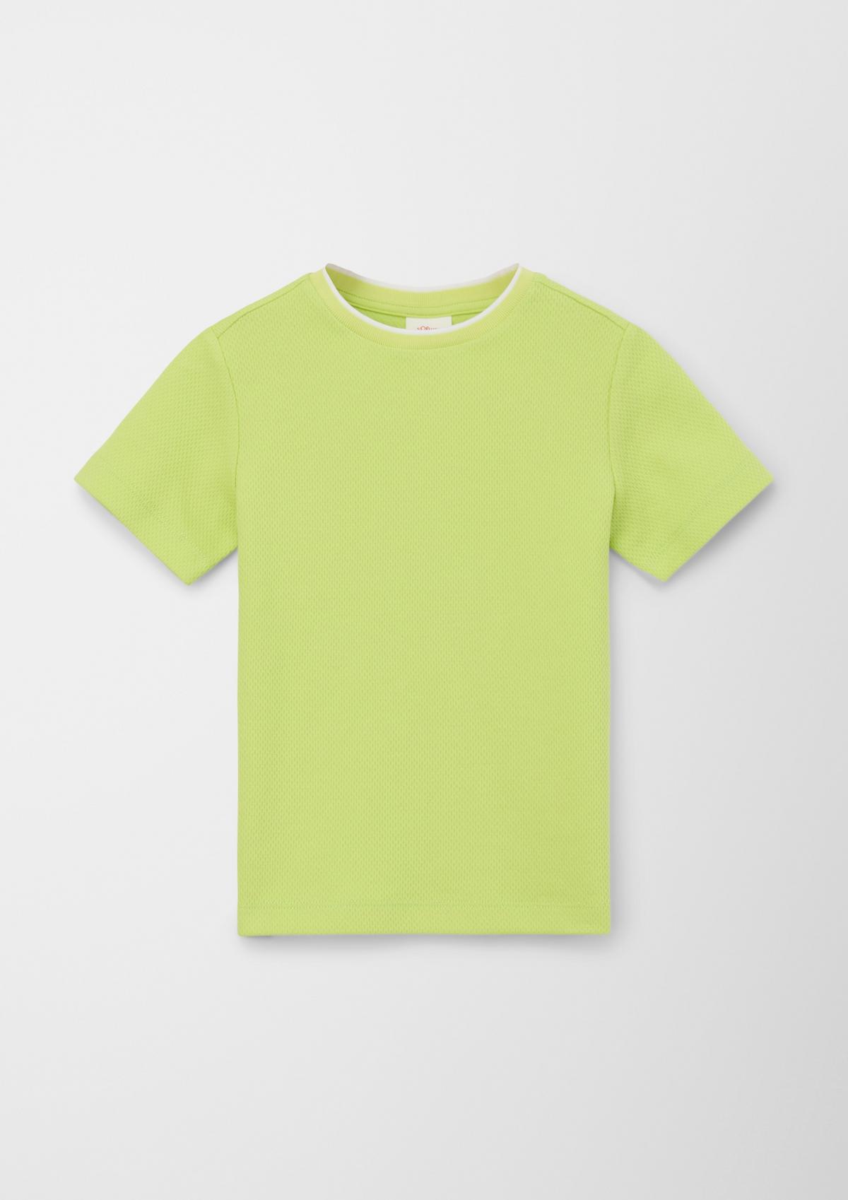 s.Oliver T-shirt en mesh
