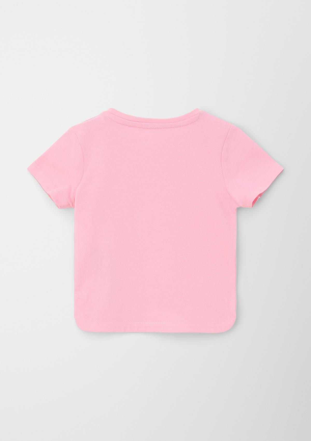 s.Oliver T-shirt en coton à motif hippocampe artistique