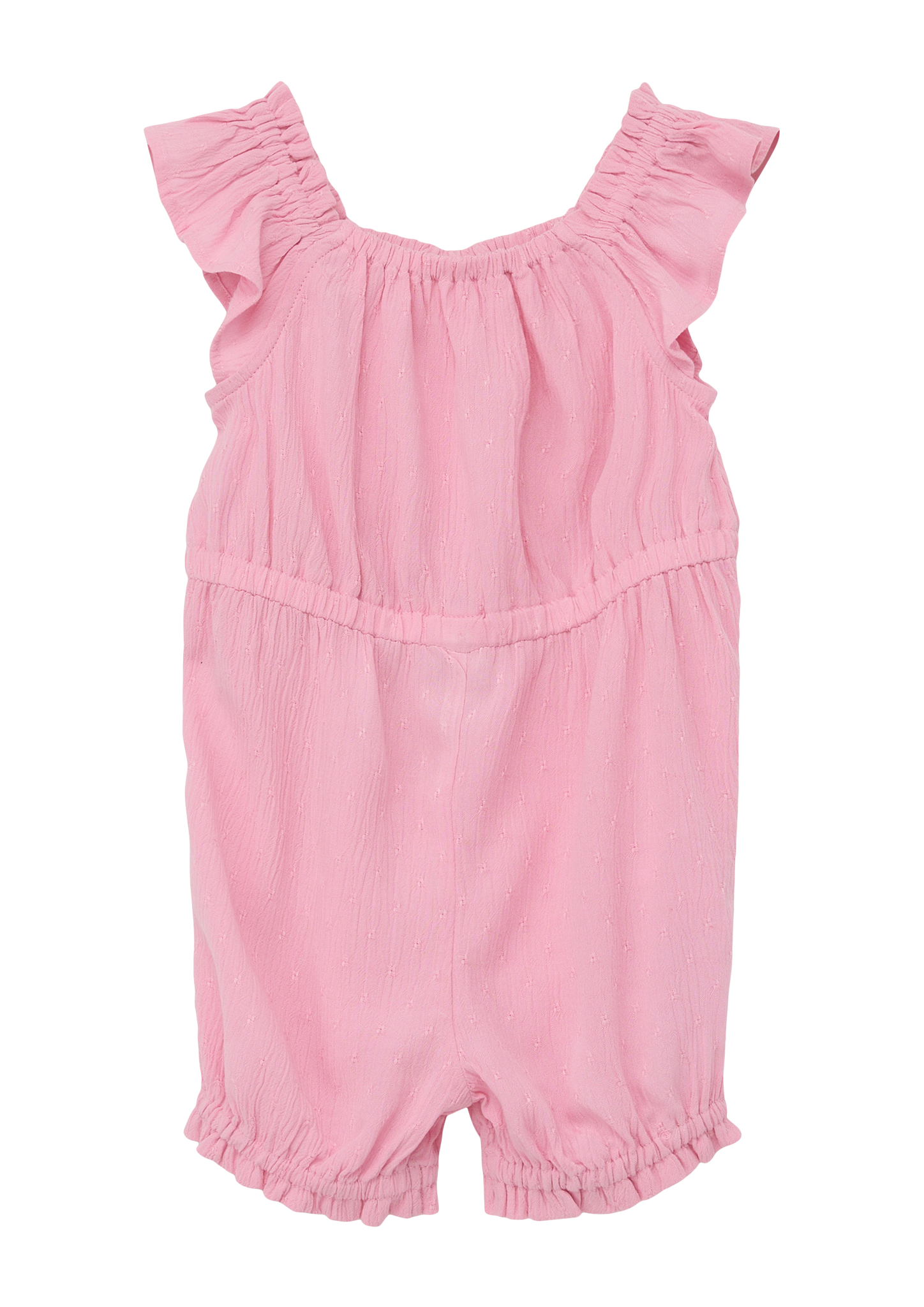 s.Oliver - Süßer Crêpe-Overall aus Viskose, Babys, Rosa