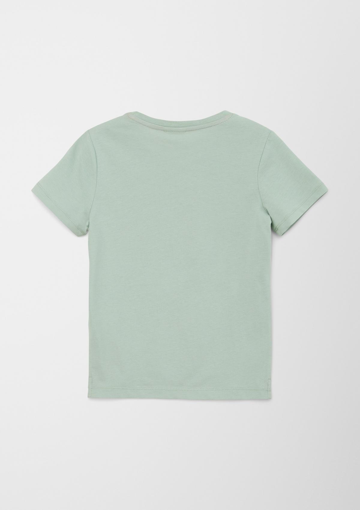 s.Oliver T-shirt met print van jersey
