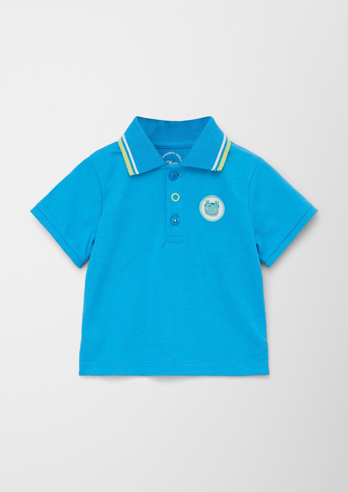 s.Oliver Polo met motiefpatch