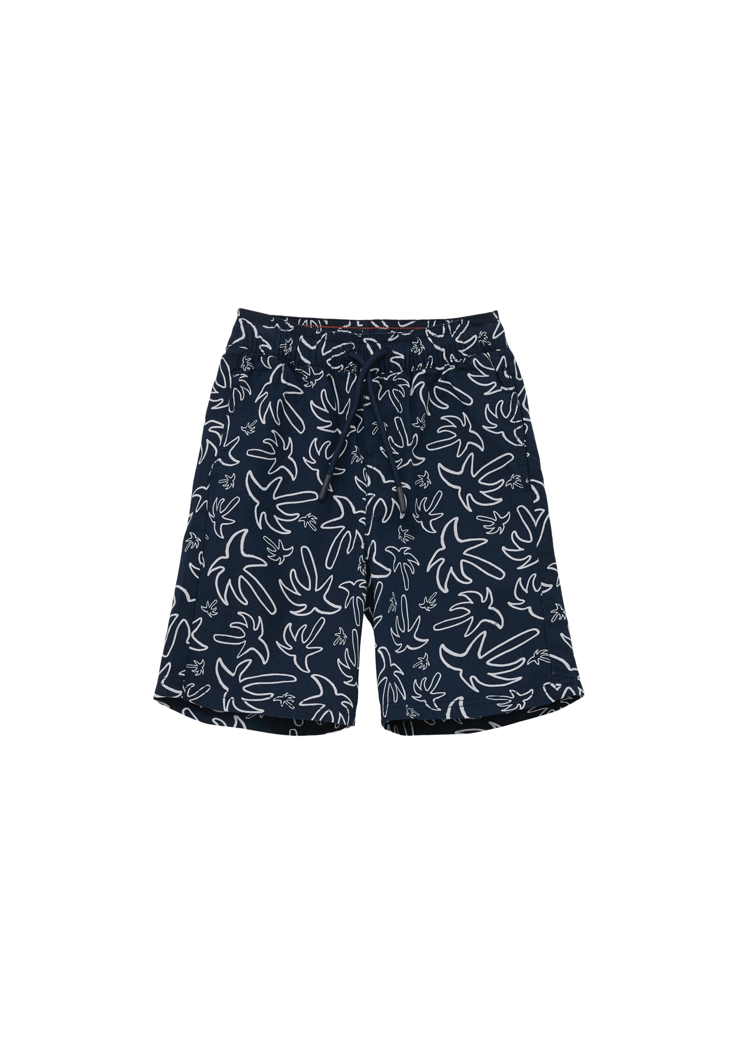 s.Oliver - Regular: Bermudas mit Allover-Print, Kinder, blau