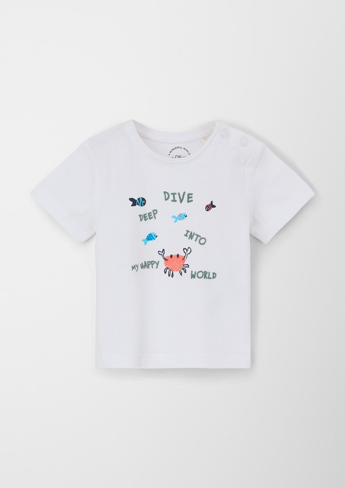 s.Oliver T-Shirt mit Grafik-Print