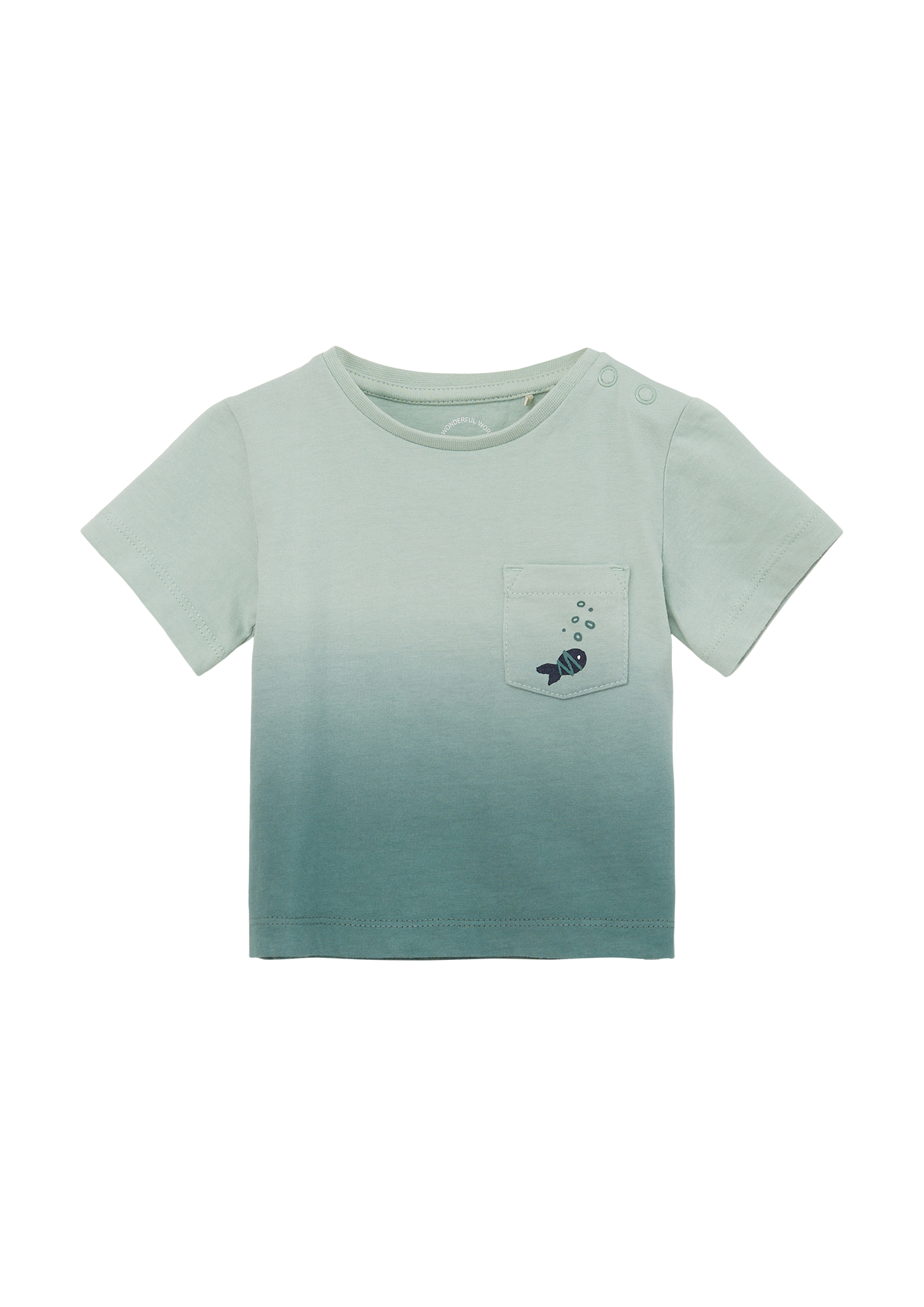 s.Oliver - T-Shirt mit Farbverlauf, Babys, Blau