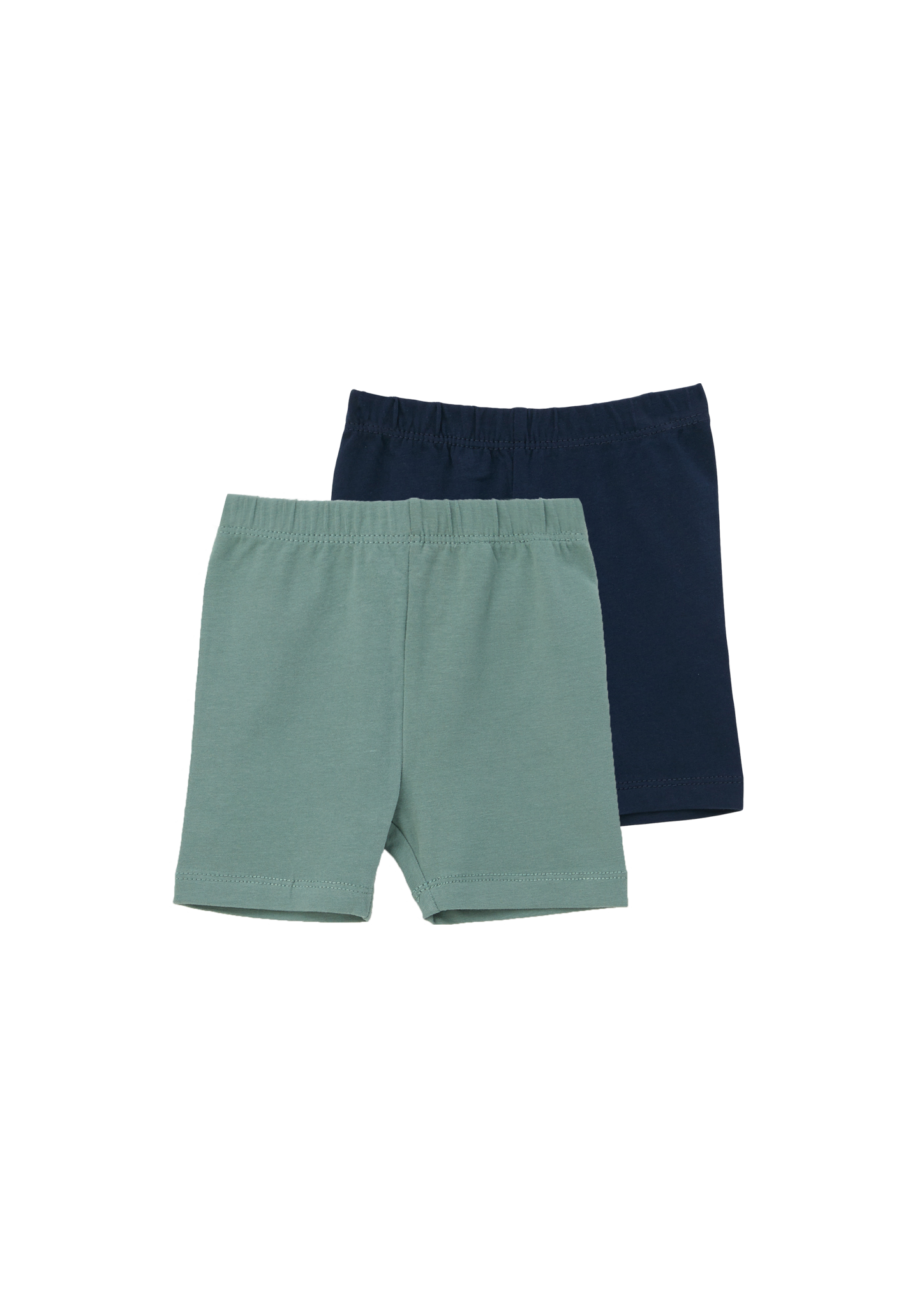 s.Oliver - Doppelpack Jerseyshorts, Babys, blau