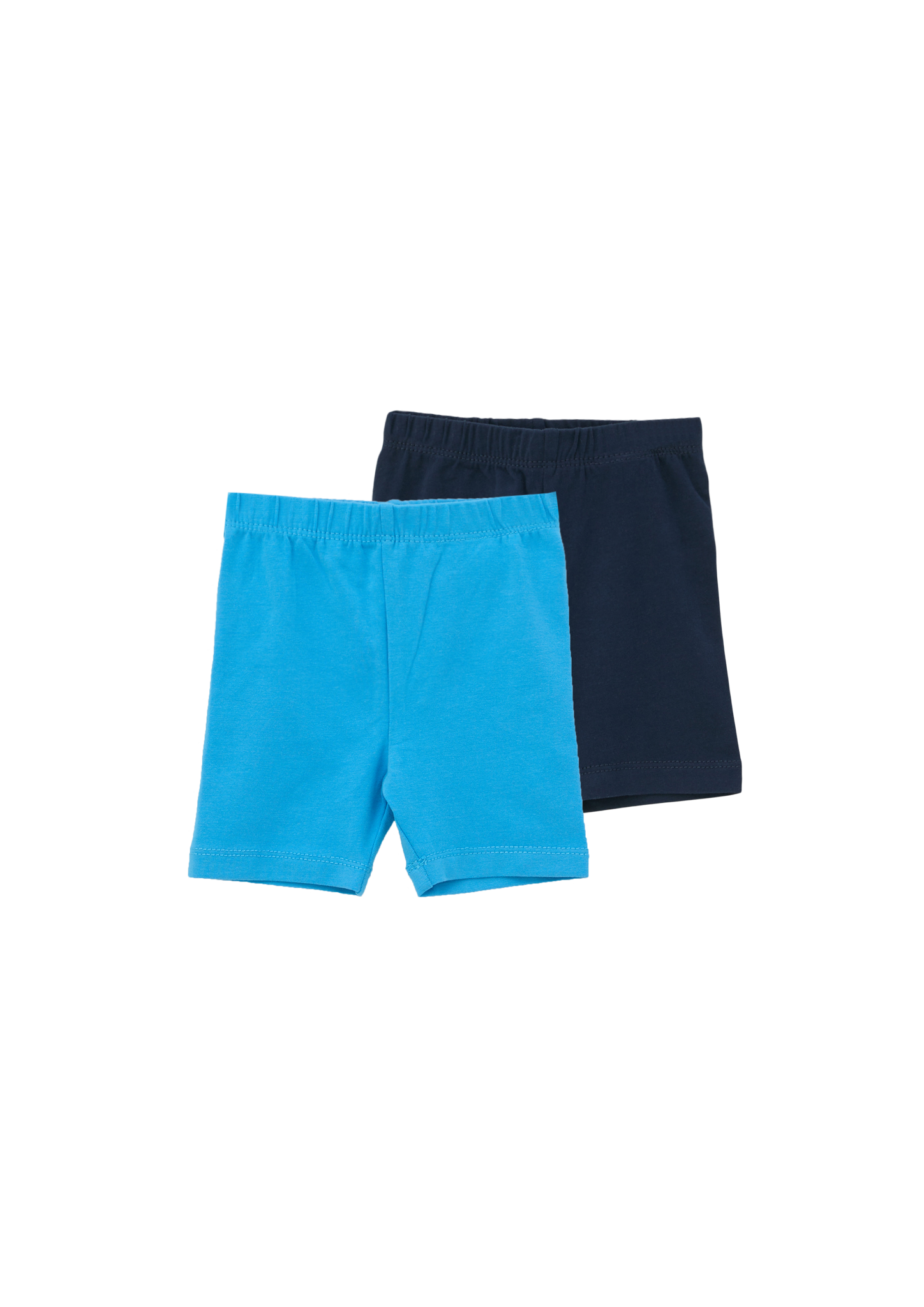 s.Oliver - Doppelpack Jerseyshorts, Babys, türkis