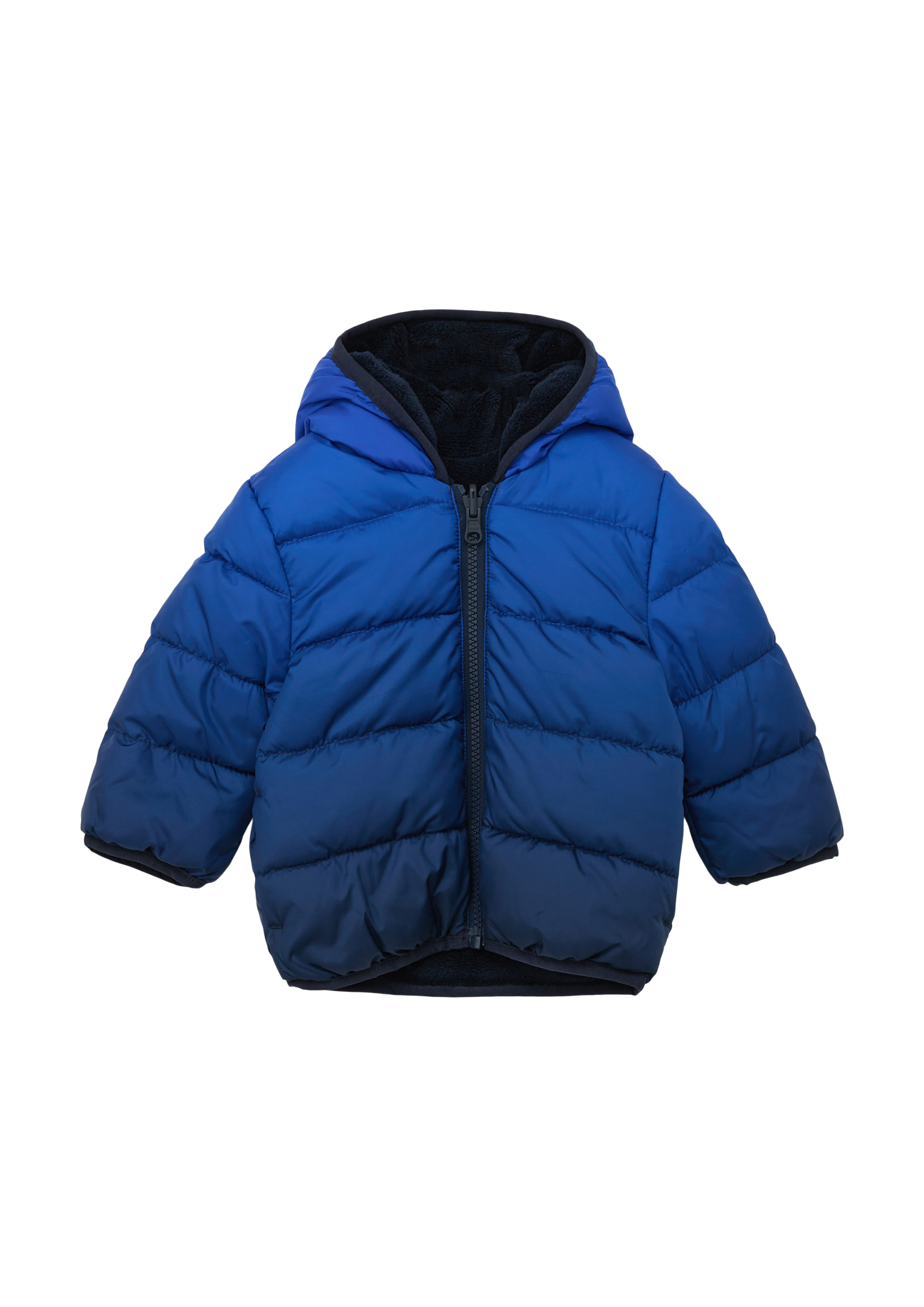 Thumbnail - s.Oliver - Steppjacke mit Teddyplüsch-Futter, Babys, blau