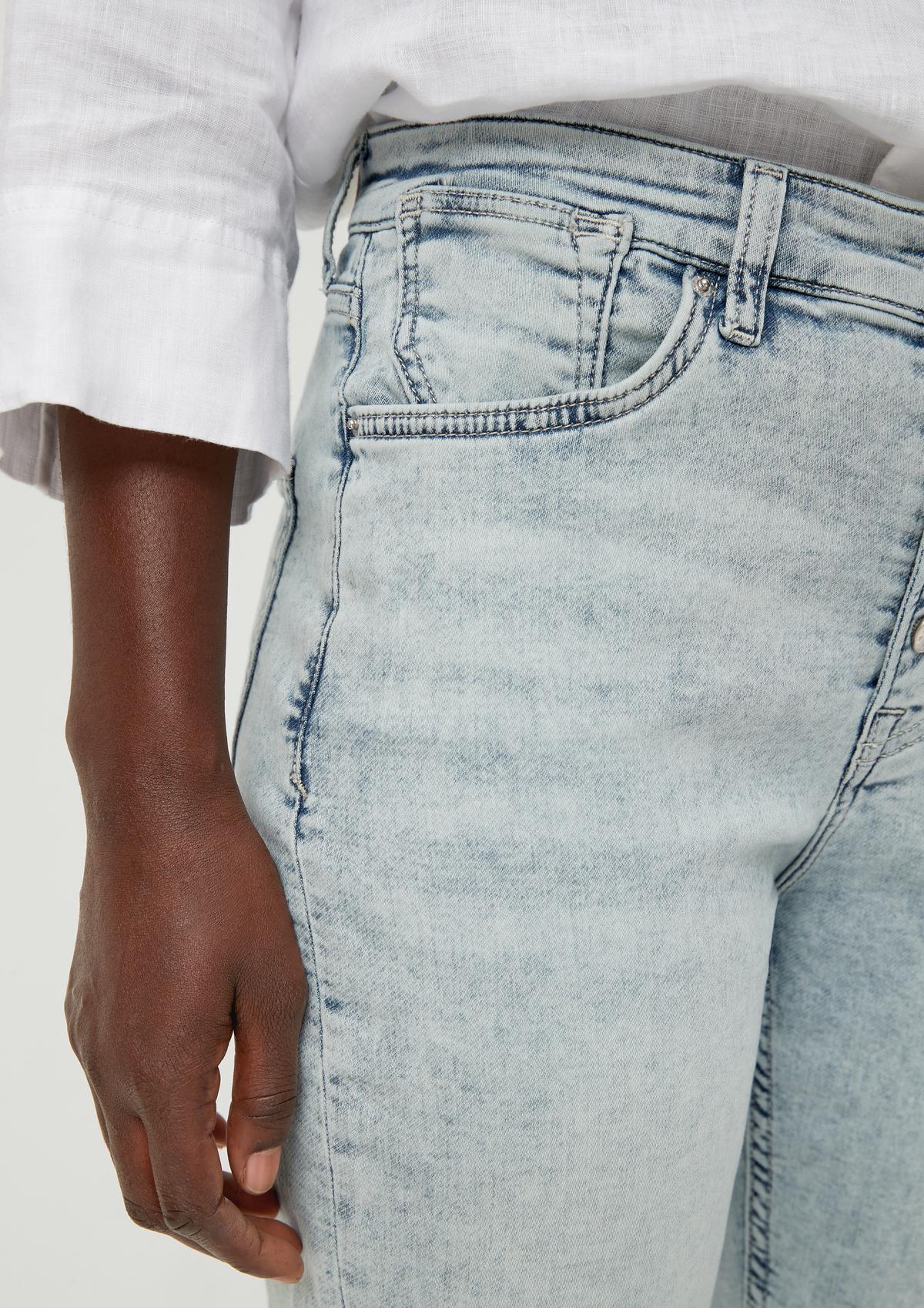 s.Oliver Relaxed: jeans hlače spranega videza