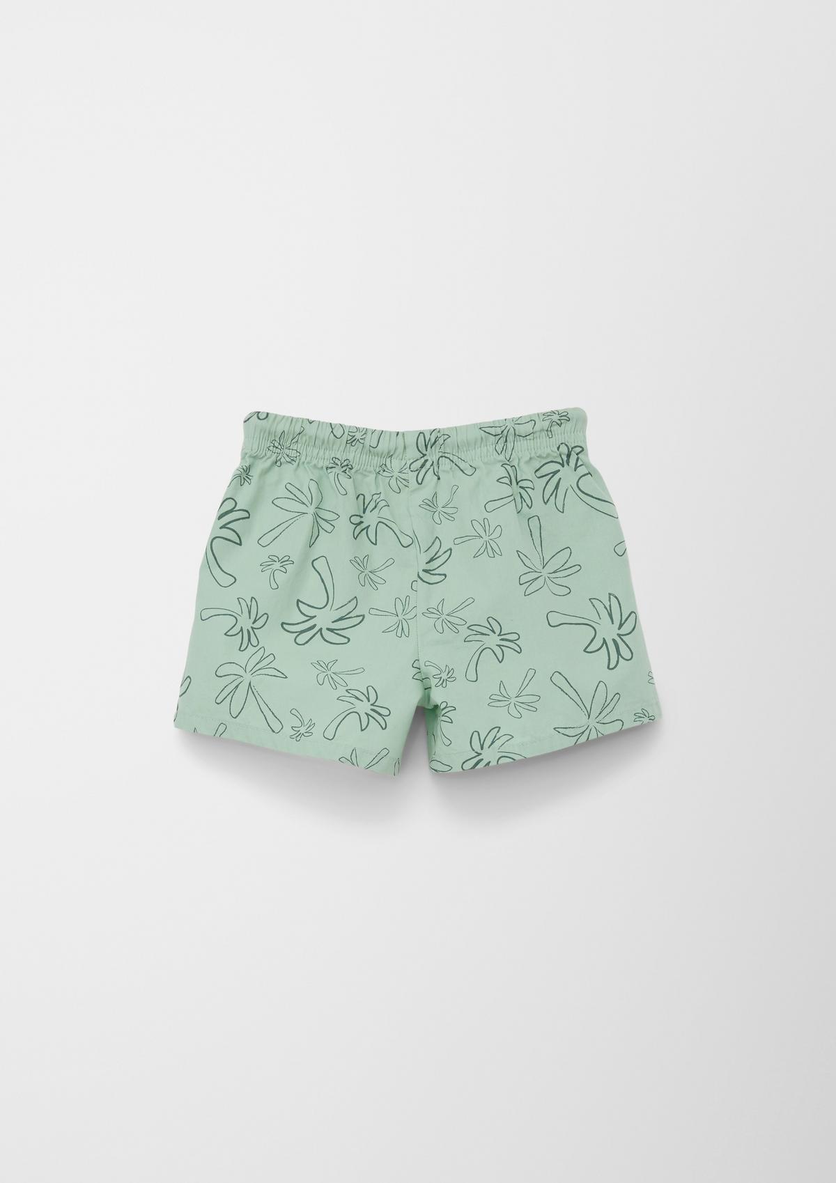 s.Oliver Shorts with an all-over print