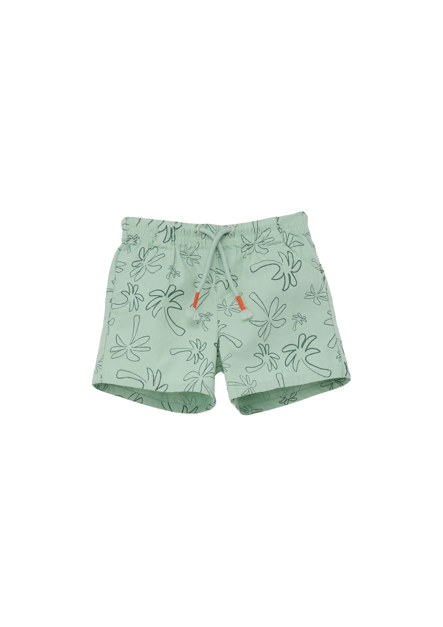 Thumbnail - s.Oliver - Shorts mit Alloverprint, Babys, türkis