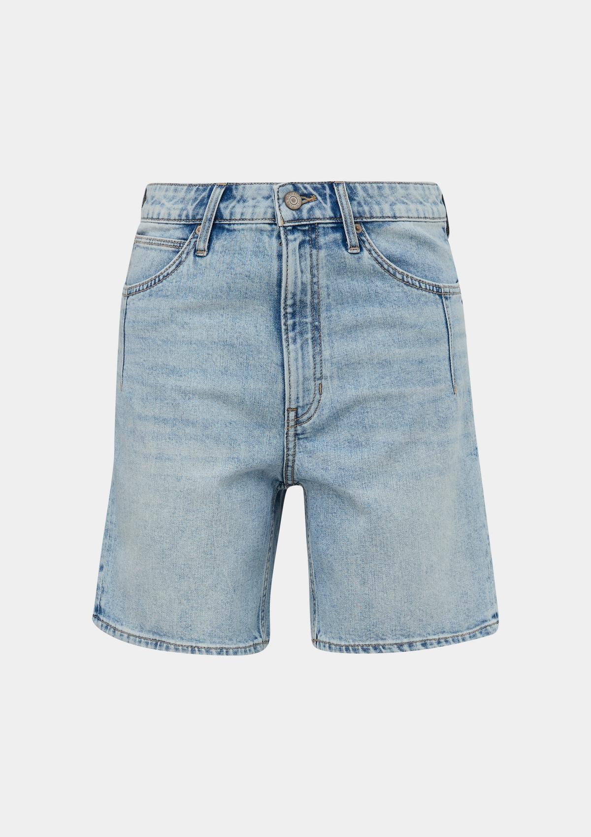 s.Oliver Jeans-Shorts / Relaxed Fit / Mid Rise / Straight Leg 