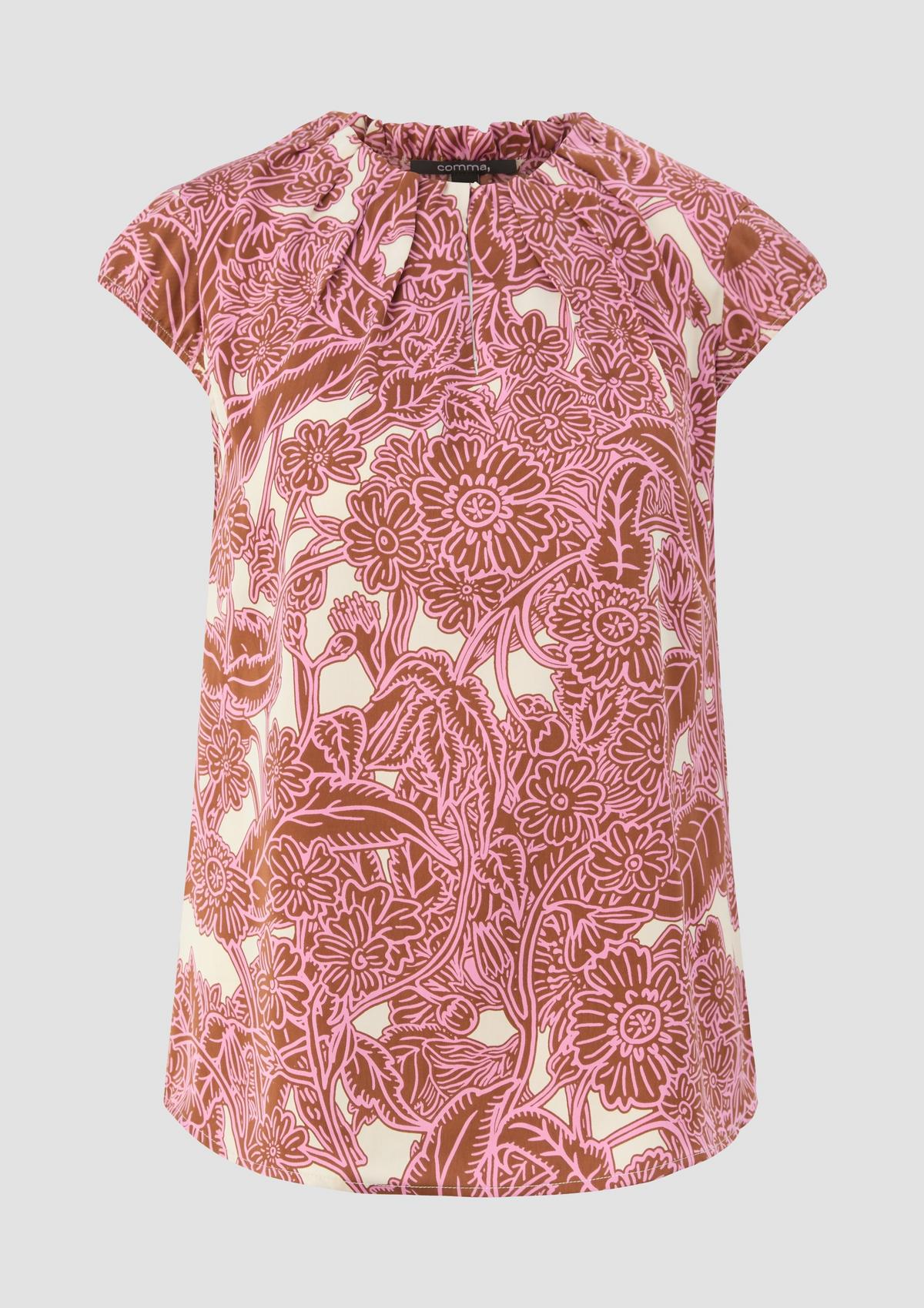 comma Blouse with an all-over print