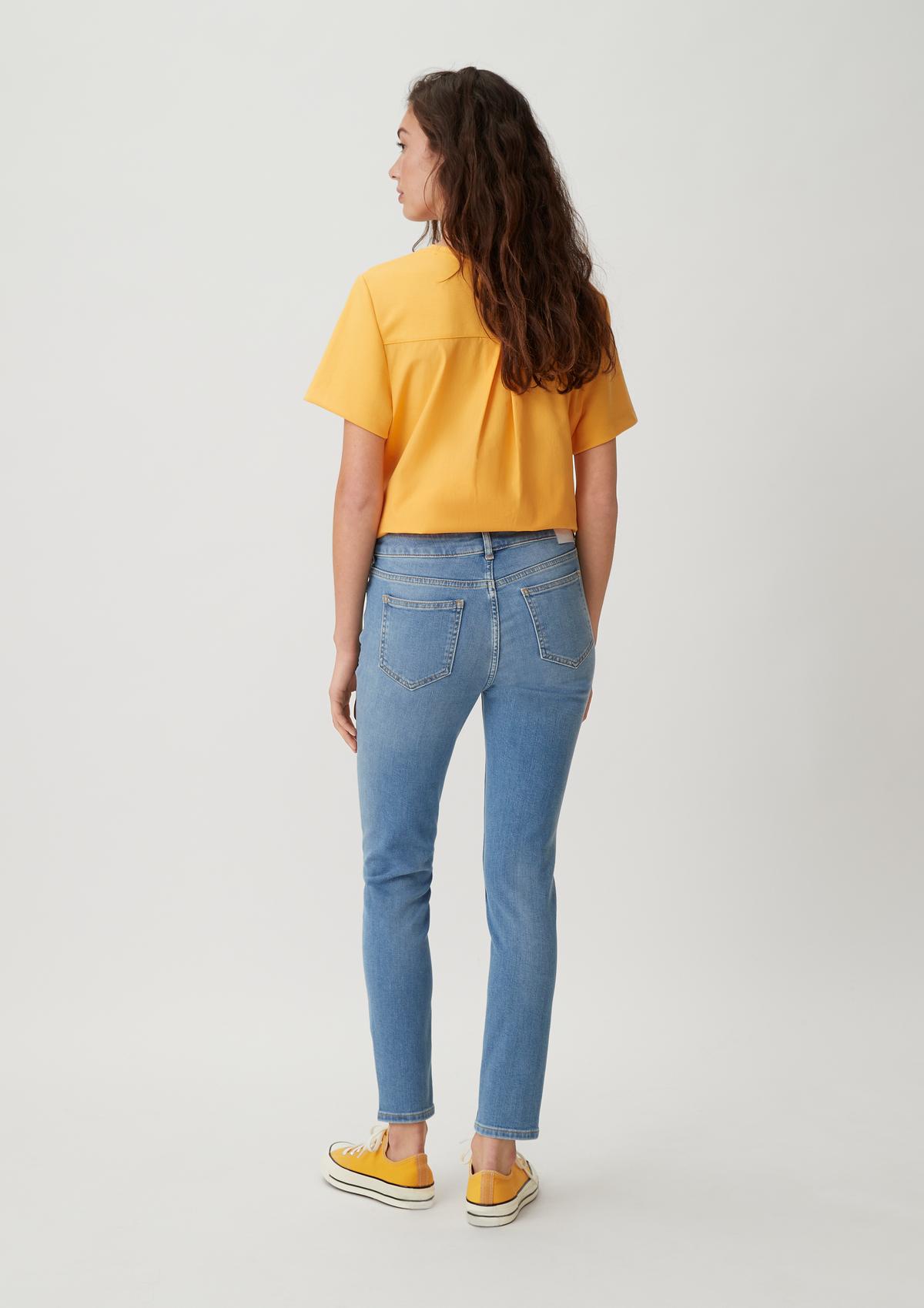 comma Skinny: Jeans aus Baumwollstretch