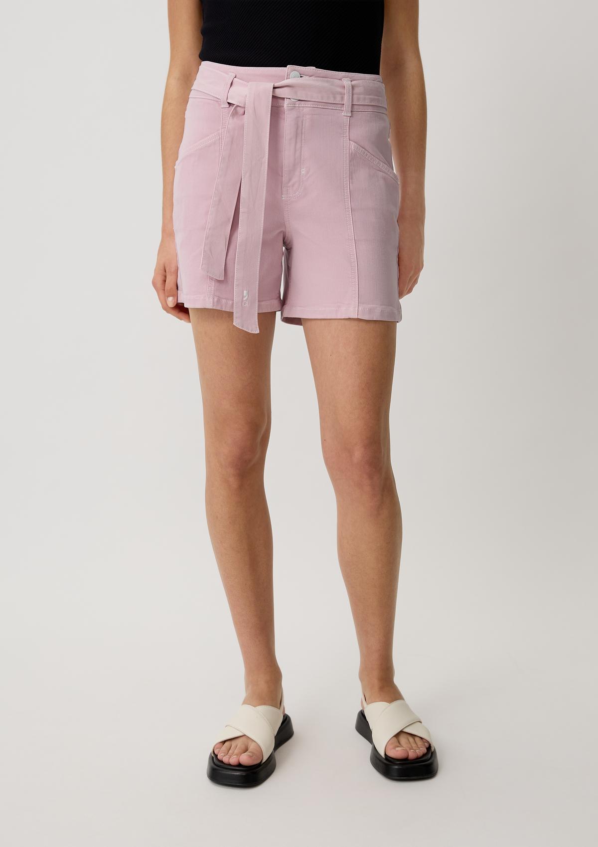 comma Lyocell blend denim shorts