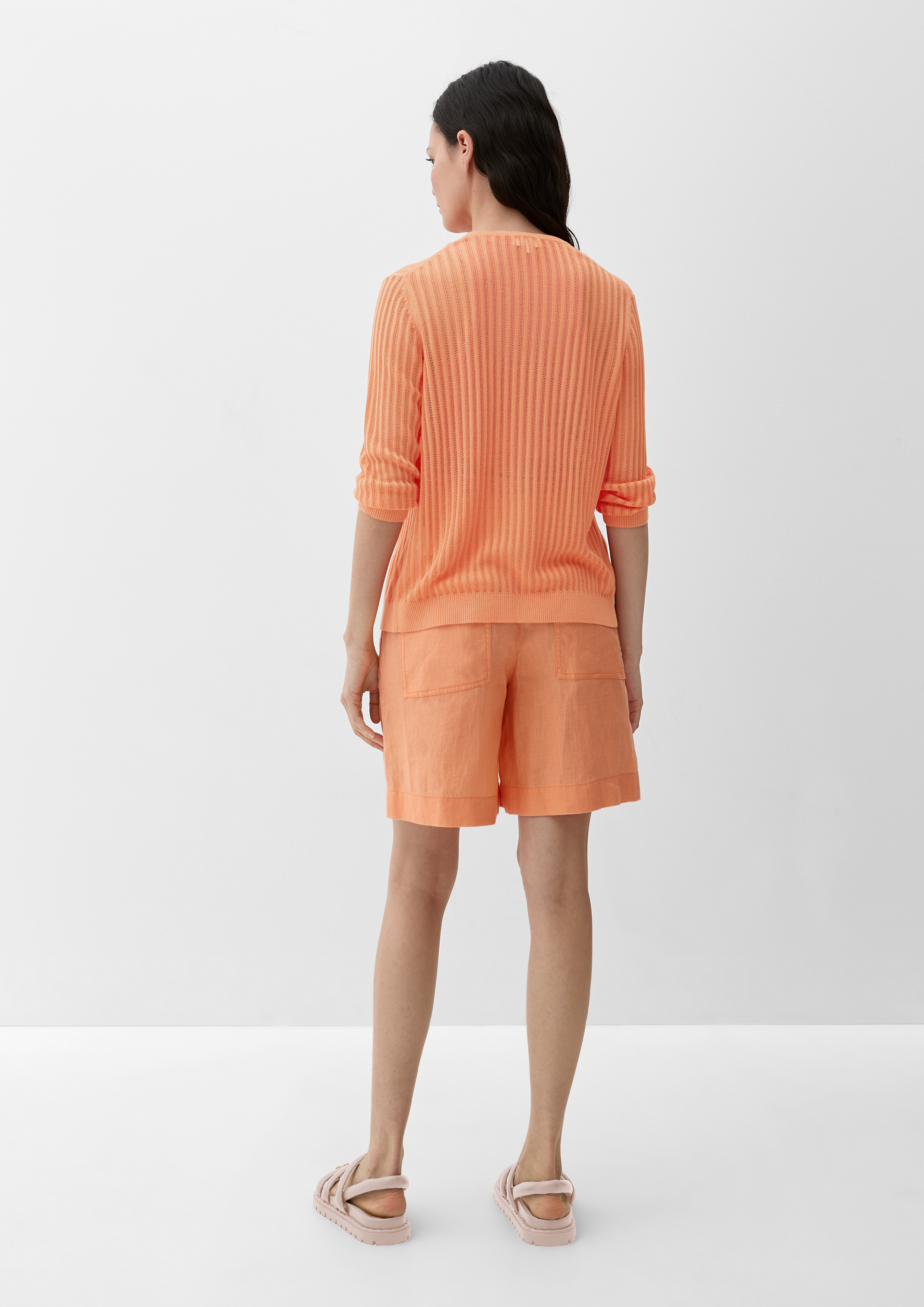 S.Oliver Mädchen Strickjacke - Mit Pailletten & V-Ausschnitt