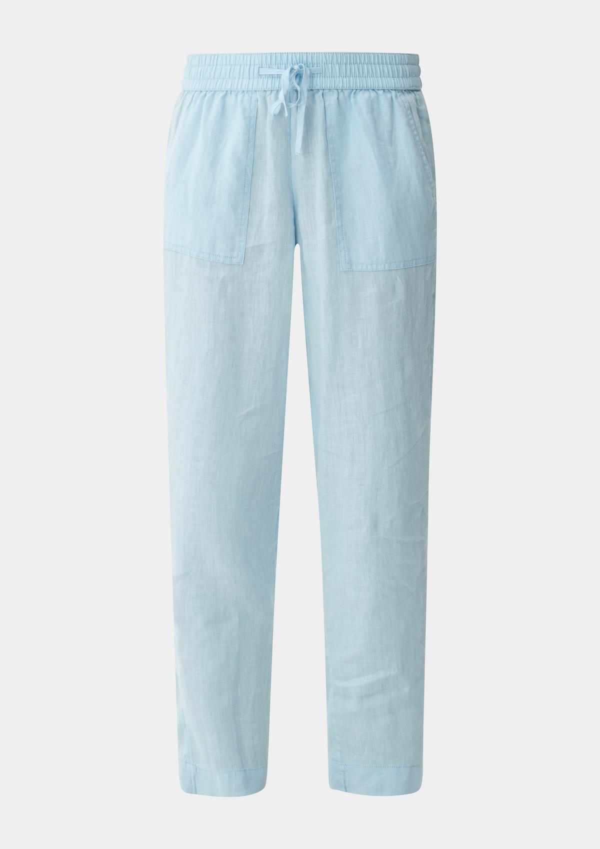 s.Oliver Relaxed fit: Linen tracksuit bottoms