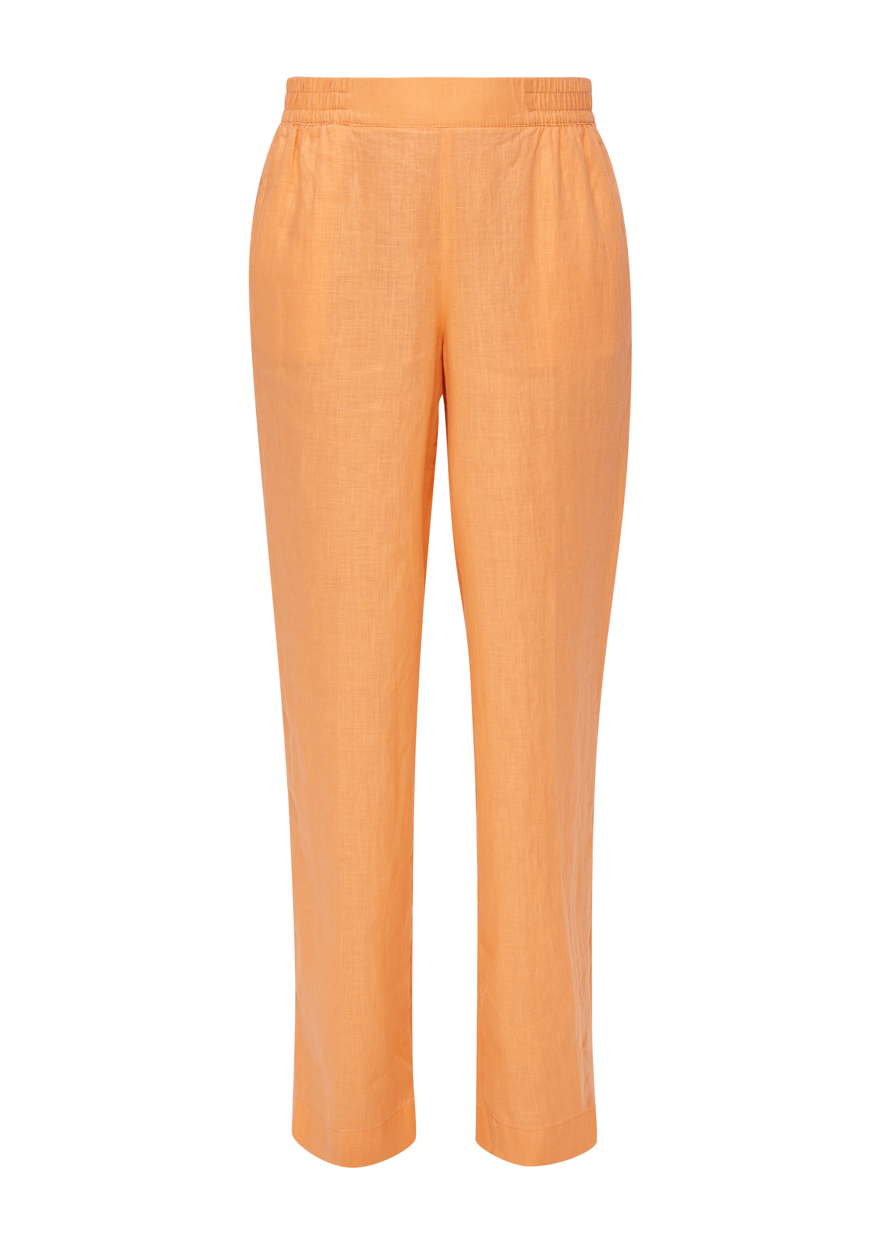 s.Oliver - Loose: Joggpants aus Leinen, Damen, Orange