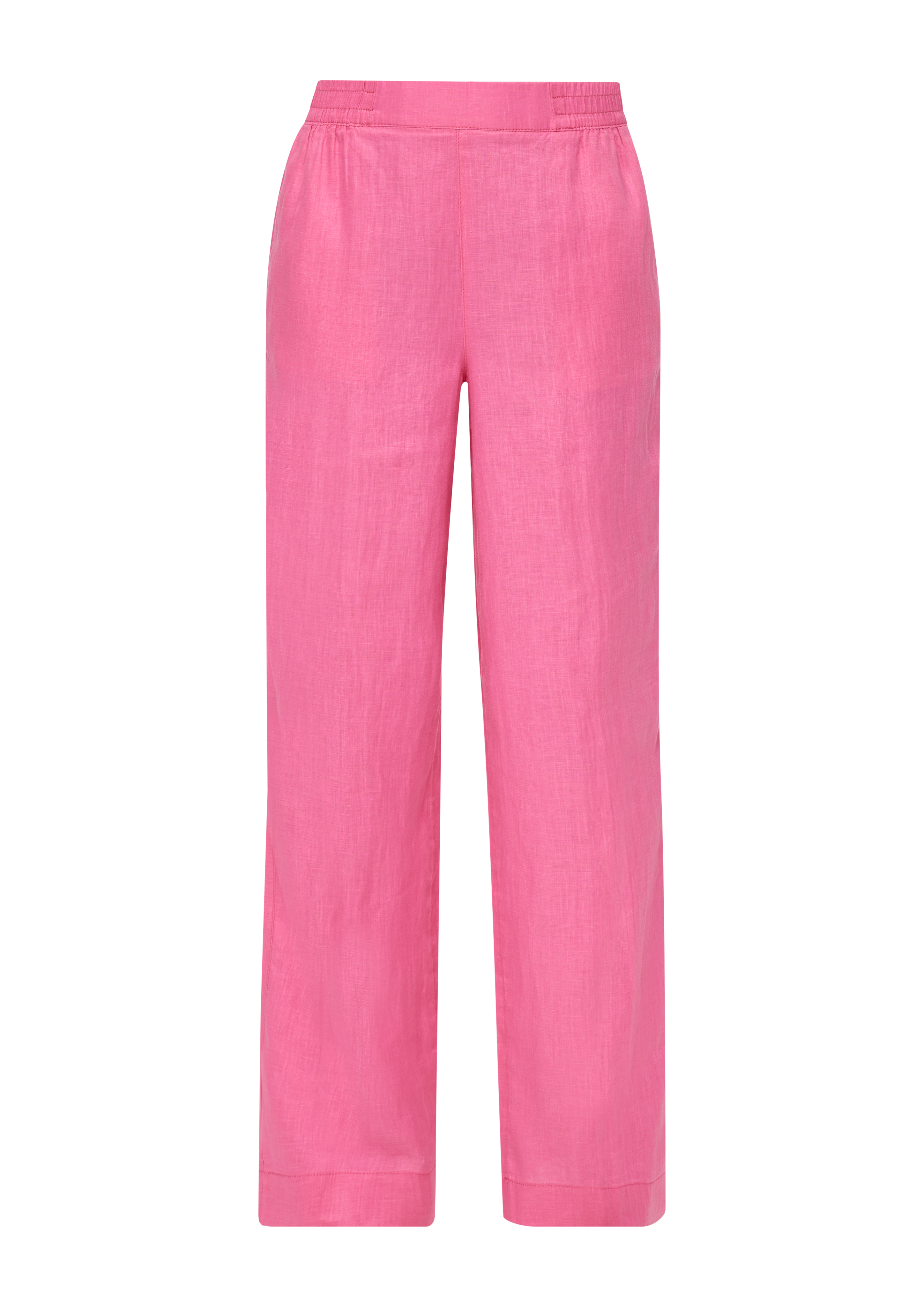 s.Oliver - Loose: Joggpants aus Leinen, Damen, Rosa