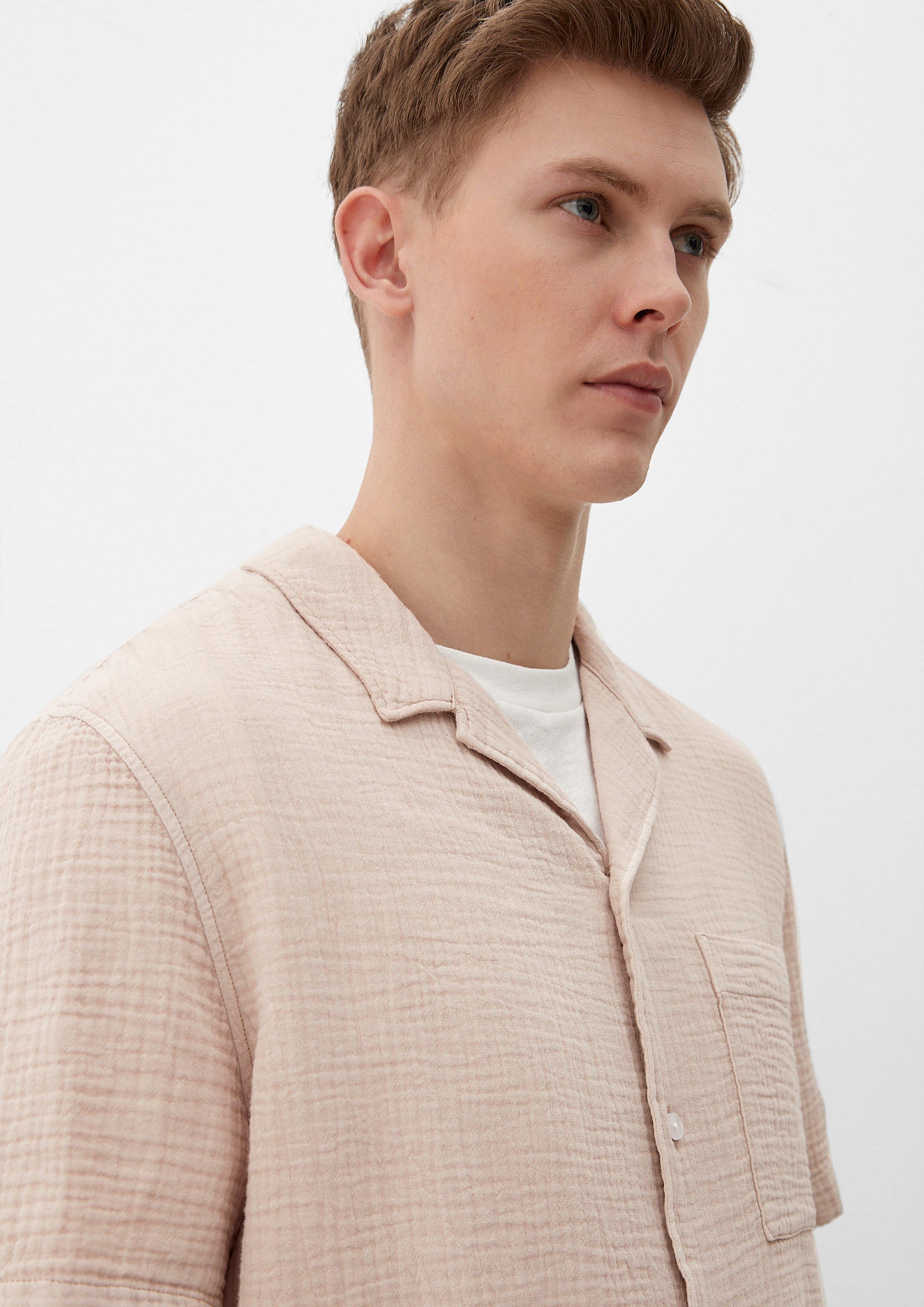 Chemise Manches Courtes Beige S Oliver