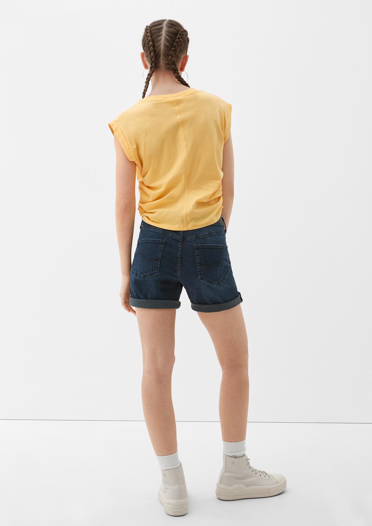 s.Oliver Denim shorts in a vintage look