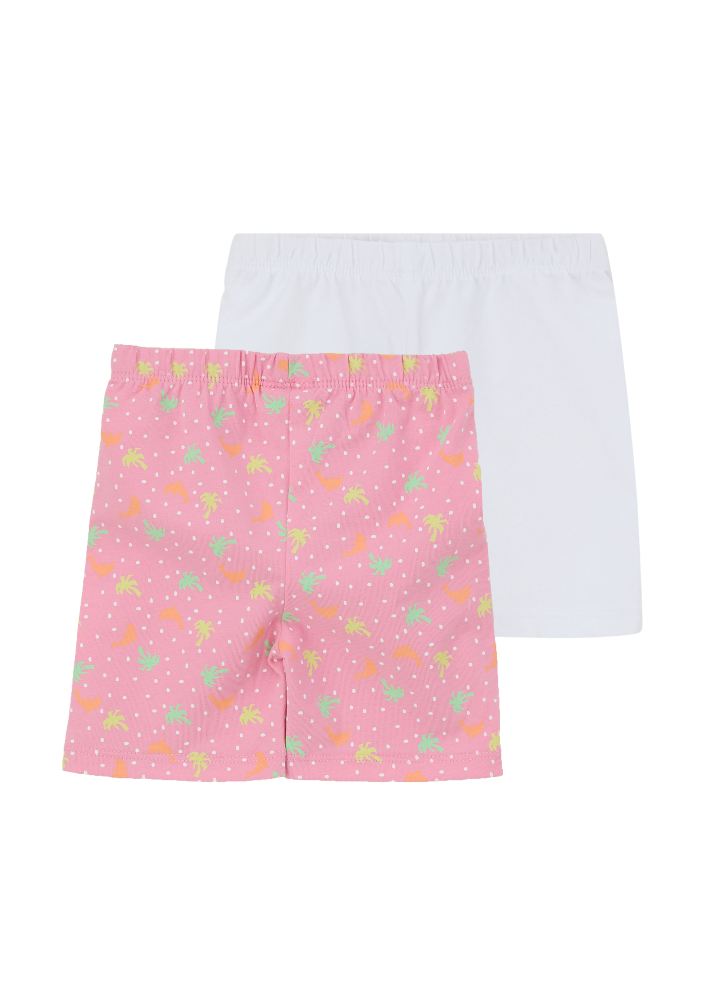 s.Oliver - Doppelpack Radlershorts, Kinder, pink|weiß