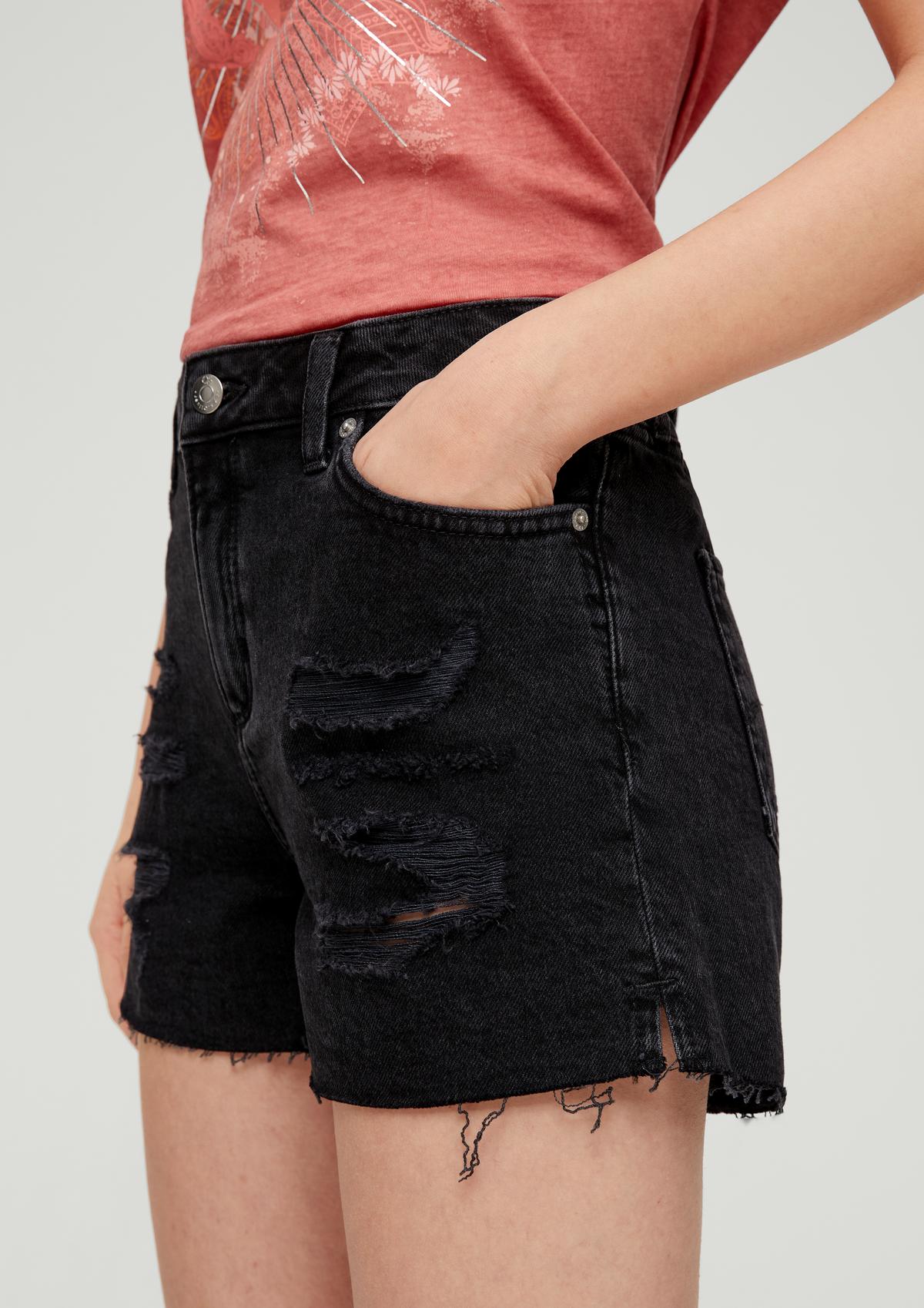 s.Oliver Regular: ľahké džínsové šortky