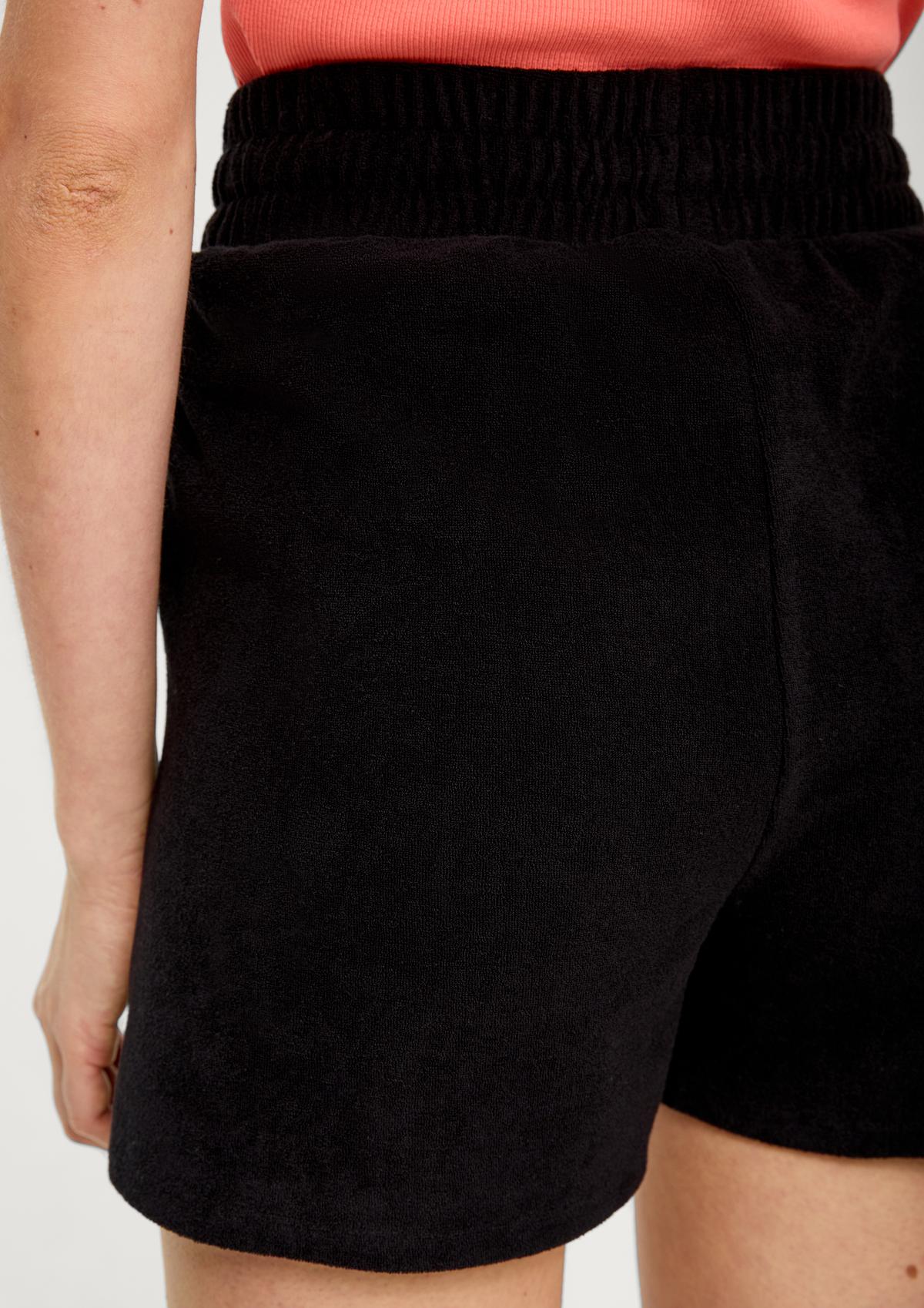s.Oliver Kratke hlače od frotira s rastezljivim pojasom