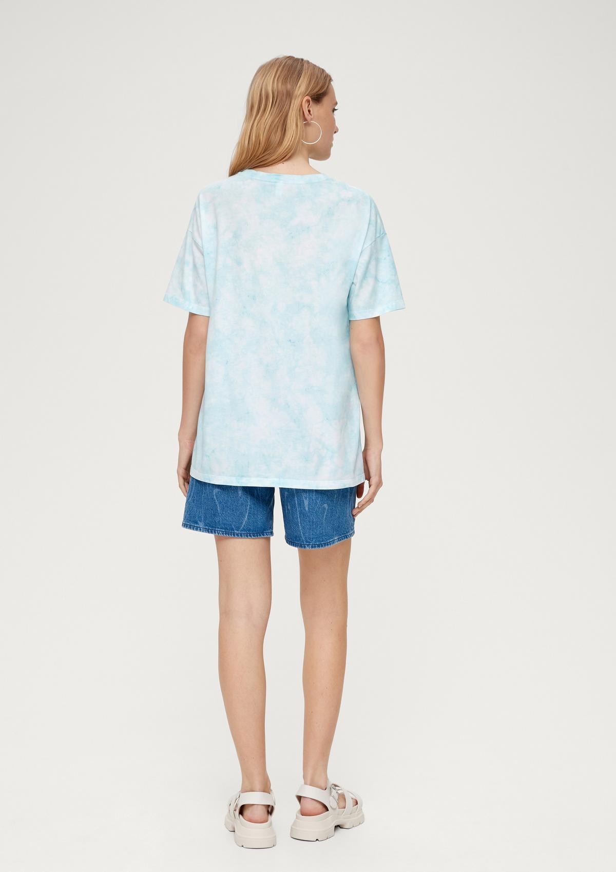 s.Oliver Batik top with a statement print