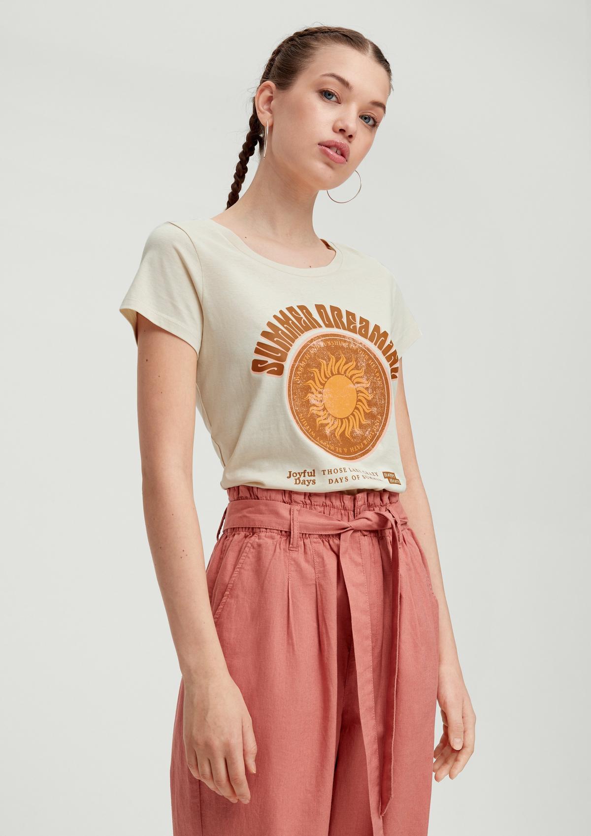 s.Oliver T-Shirt aus reiner Baumwolle