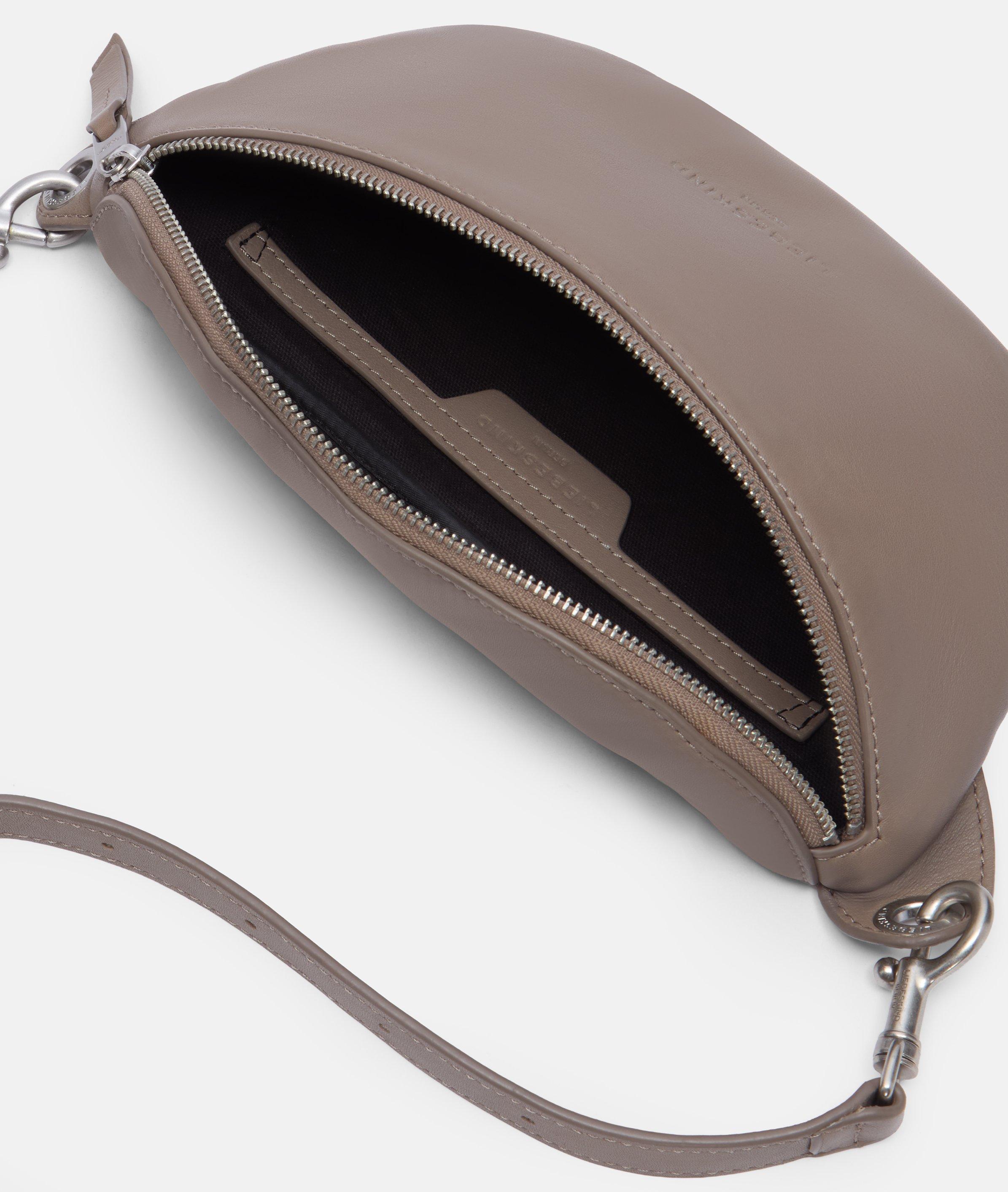 Belt-Bag in brown, black, beige, green & blue