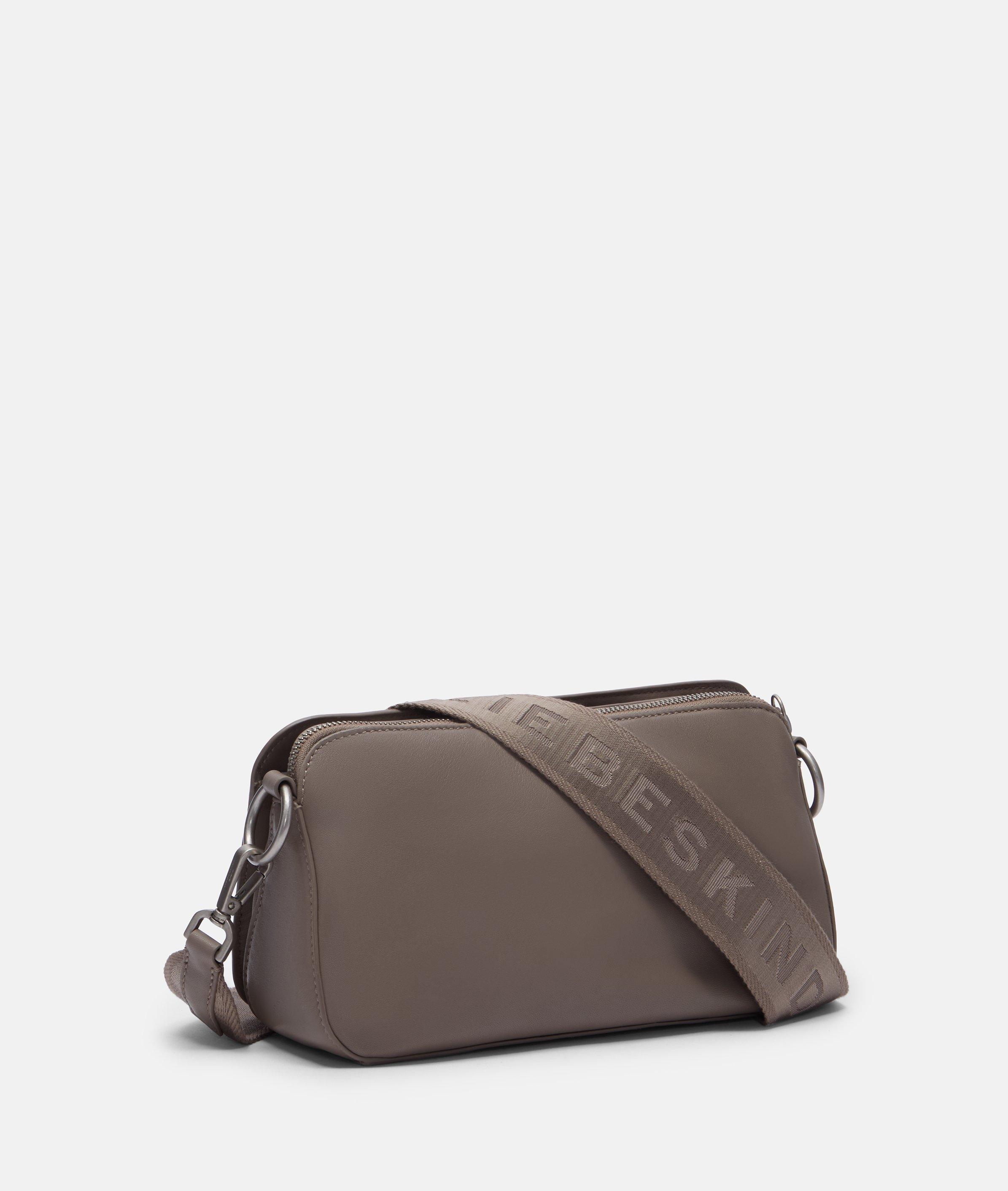 Clarice Crossbody M in brown, black, beige, green & blue