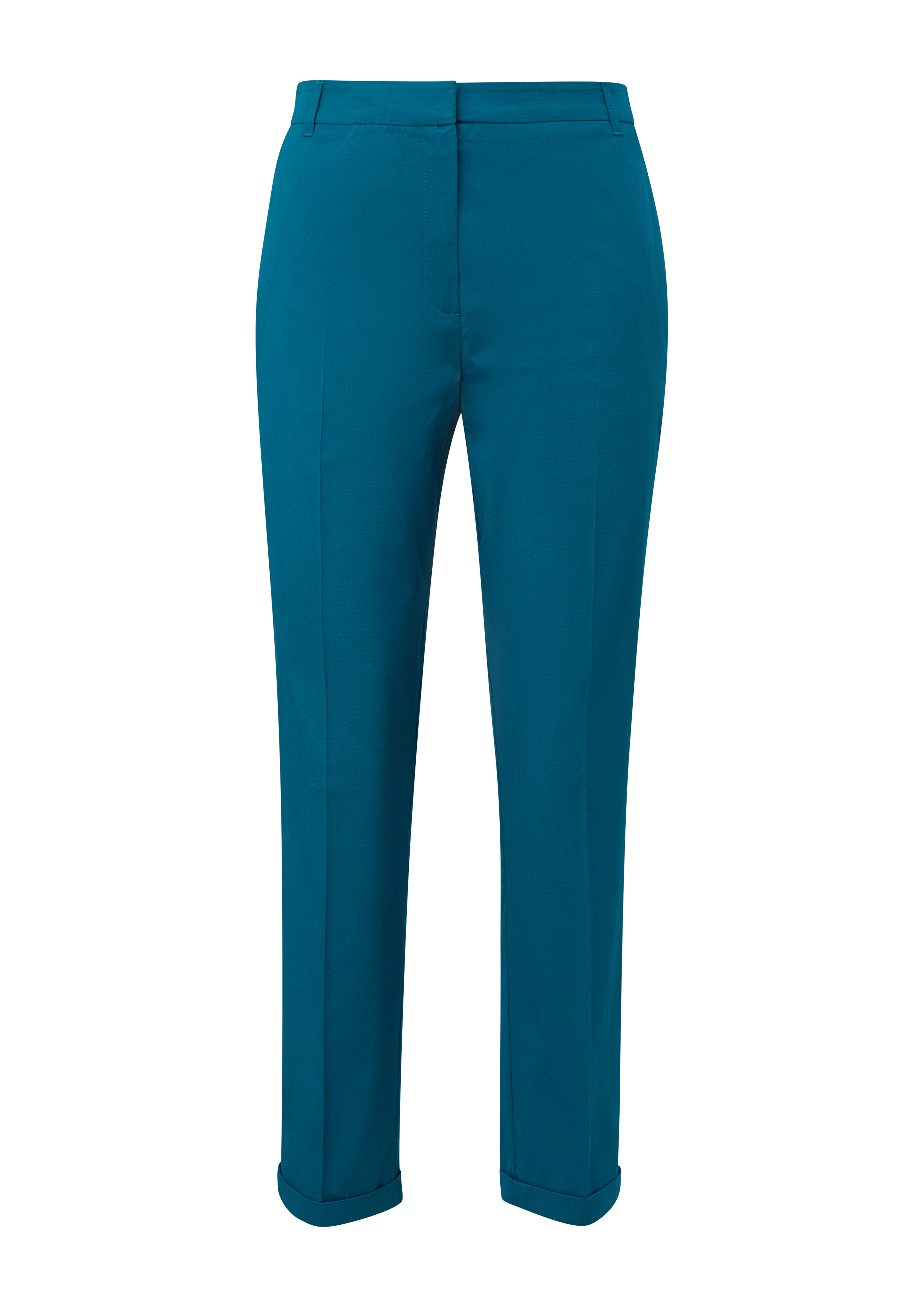 s.Oliver - Regular: Hose mit Bügelfalten, Damen, Blau