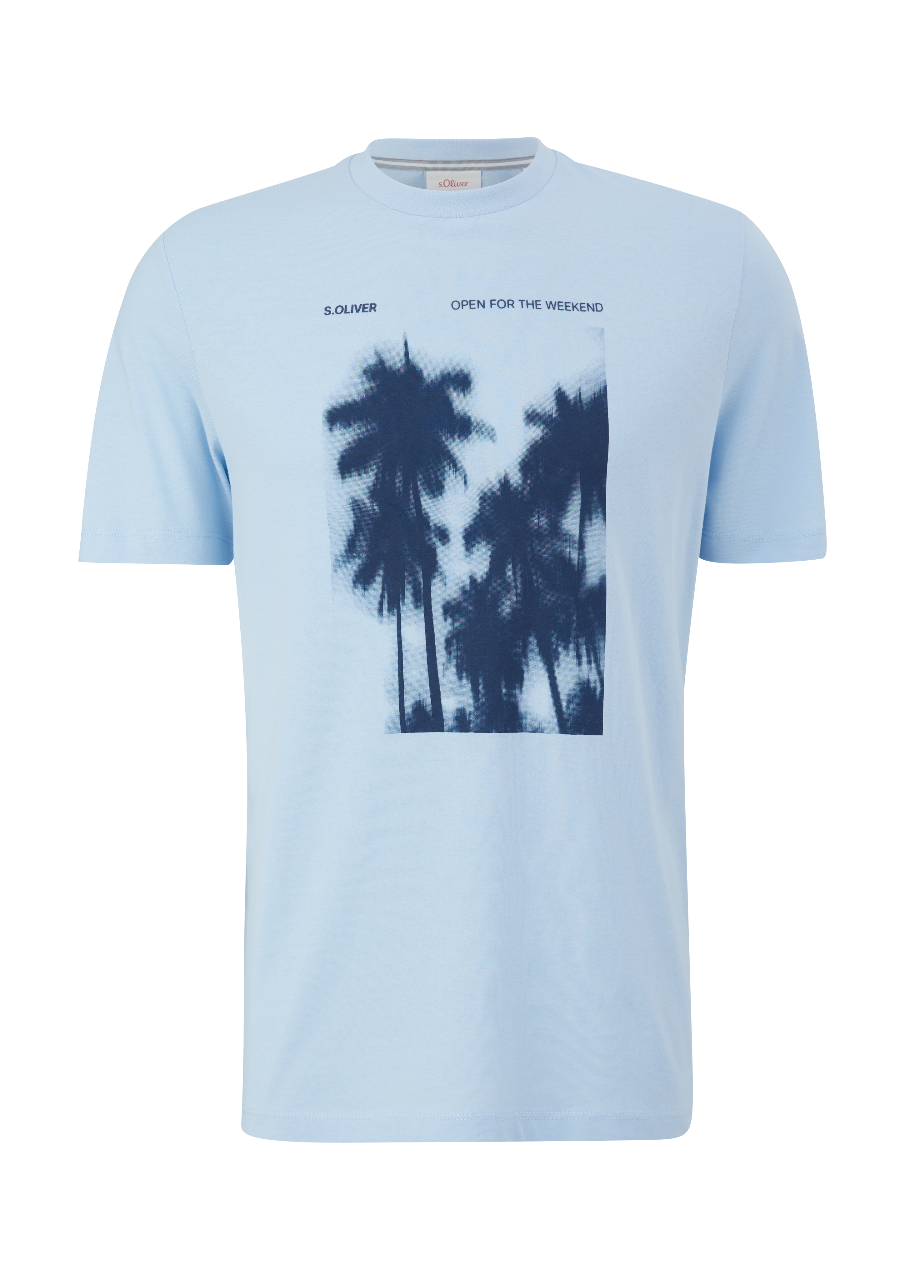 s.Oliver Baumwollshirt mit Frontprint