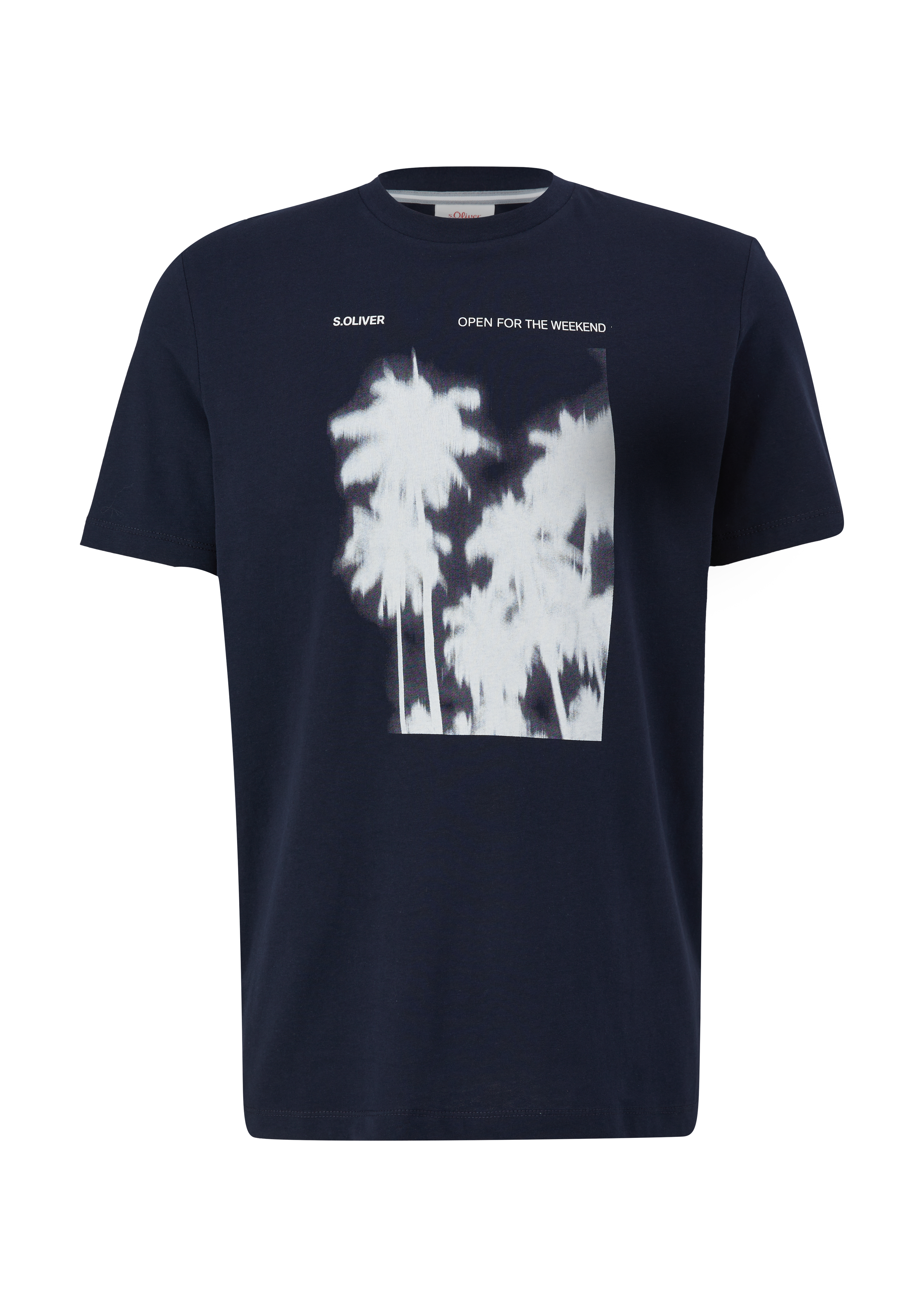 s.Oliver Baumwollshirt mit Frontprint