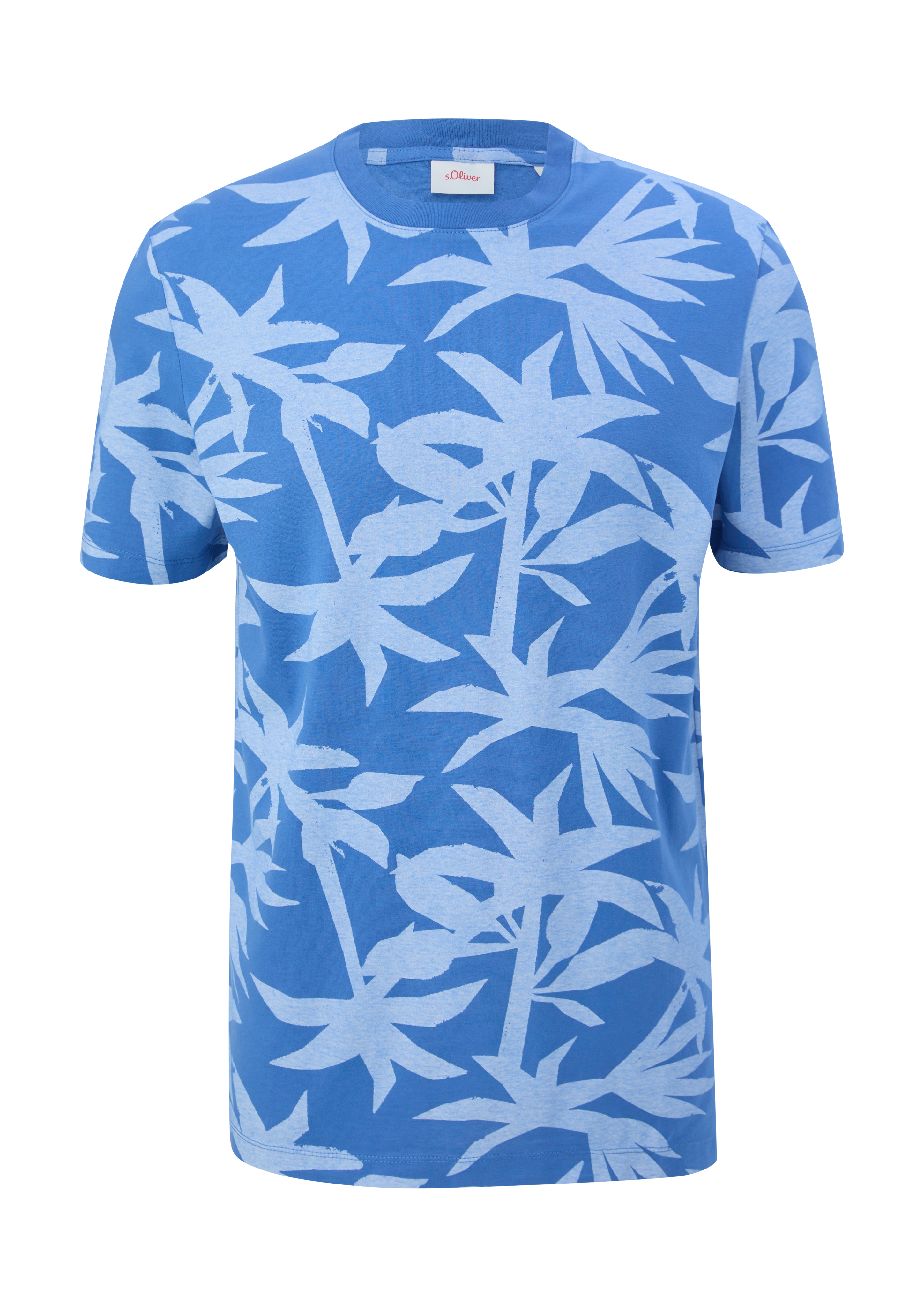 s.Oliver Baumwollshirt mit Allover-Print