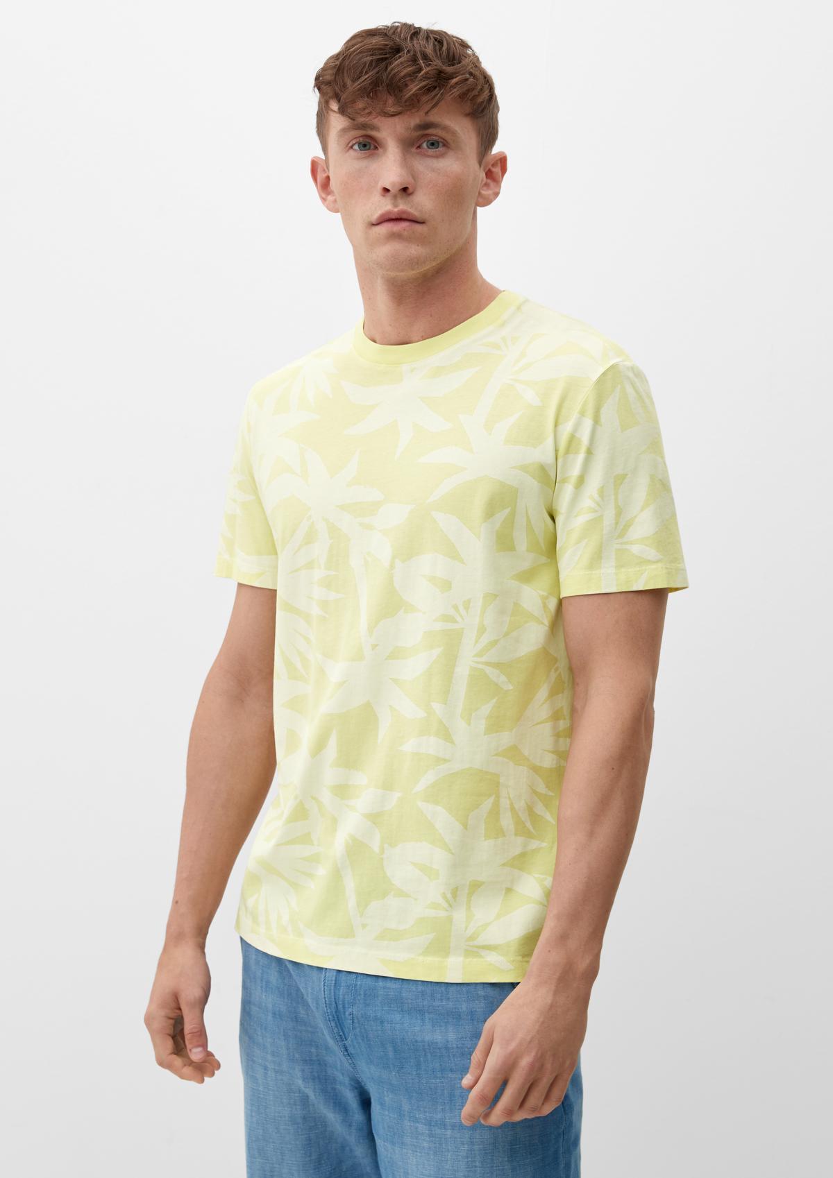 s.Oliver Cotton T-shirt with an all-over print