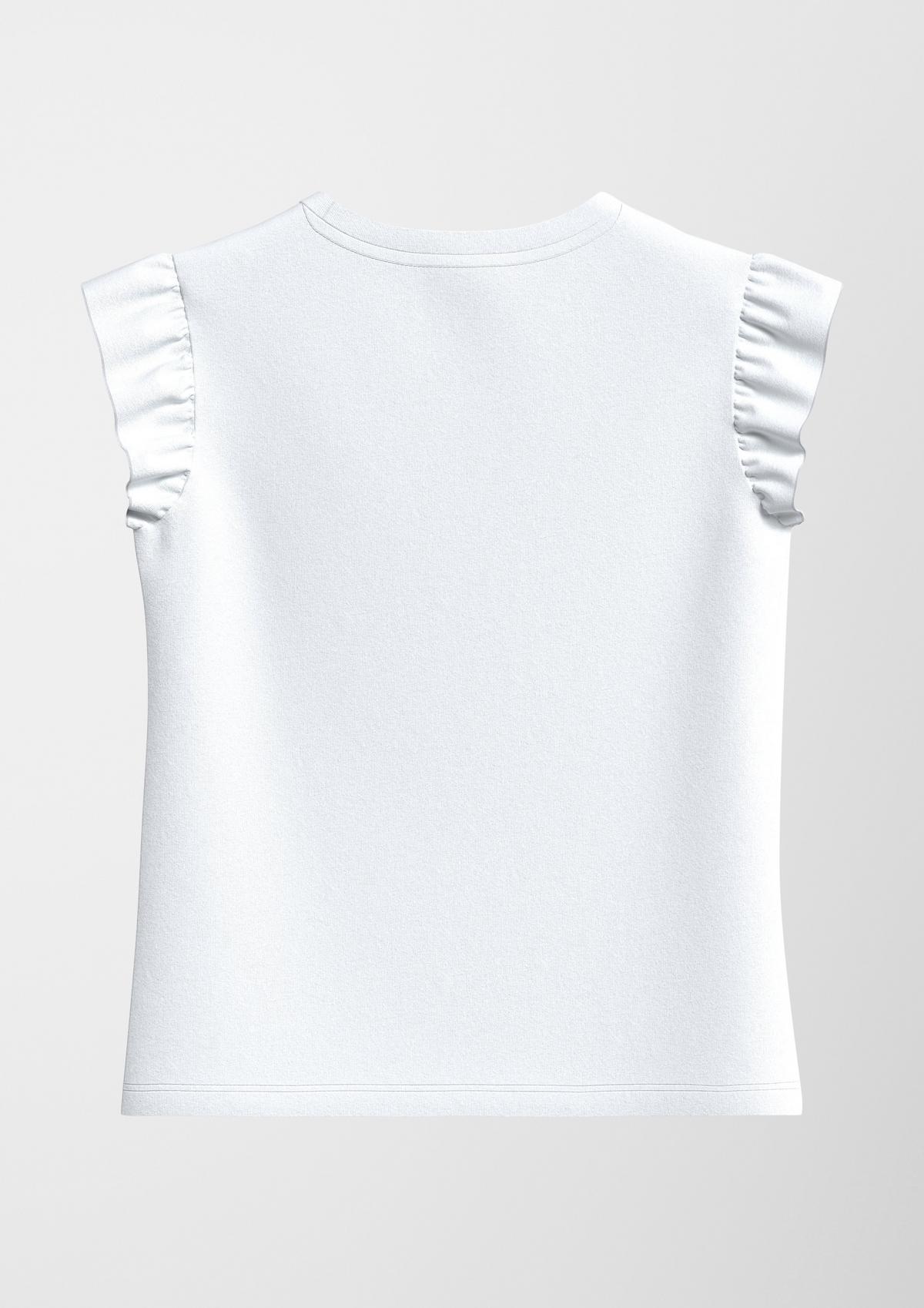 s.Oliver T-shirt en coton à motif artistique